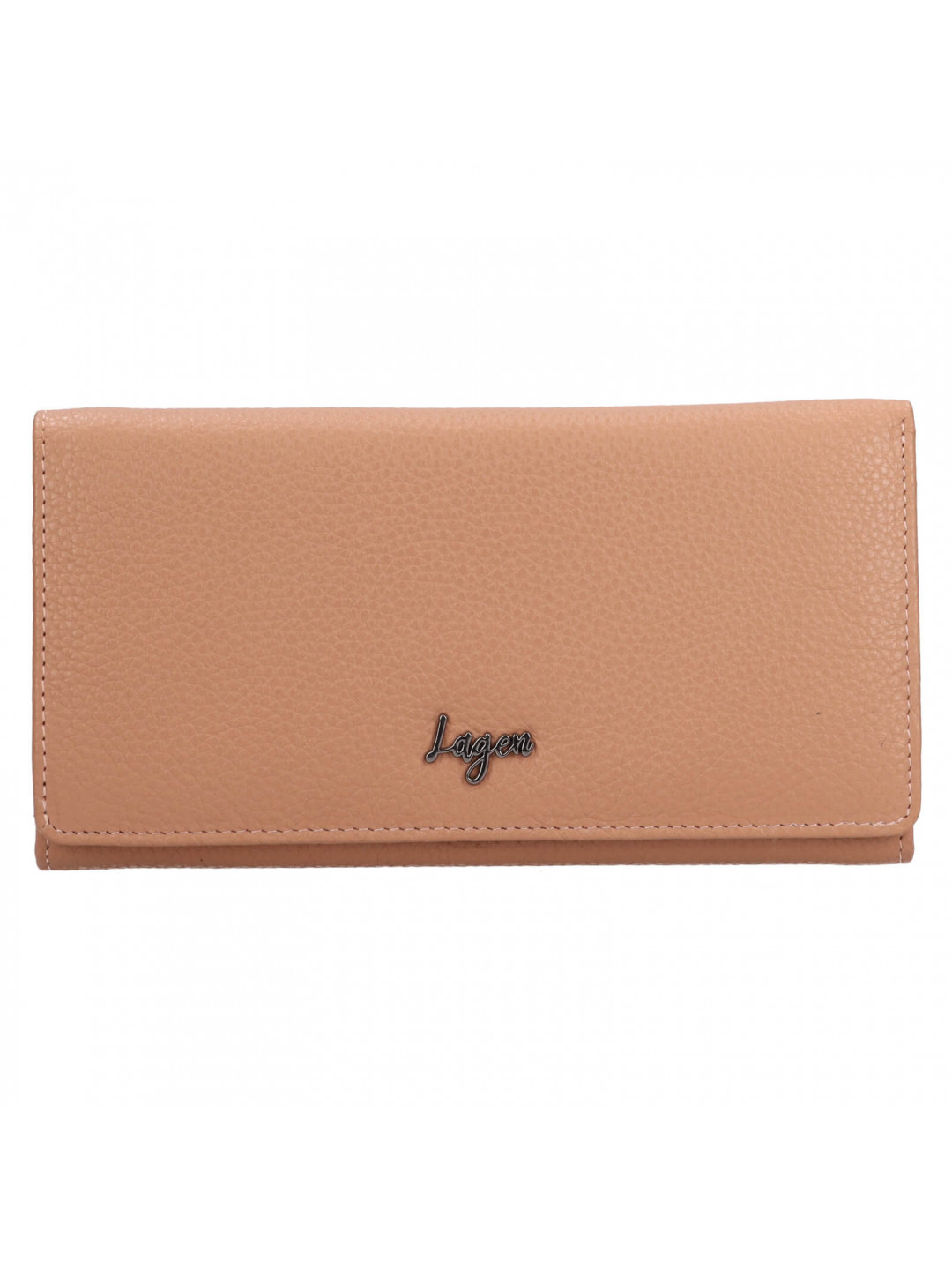 Dámská kožená peněženka Lagen Vivie – světle hnědá