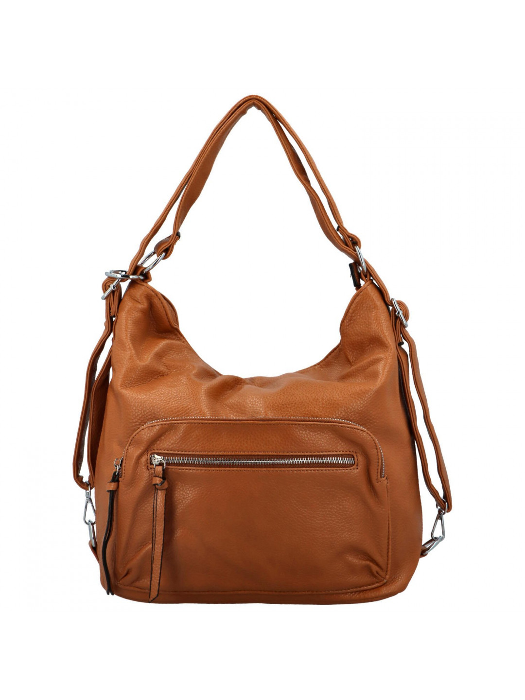 Dámský kabelko batoh hnědý – Firenze Sorrena
