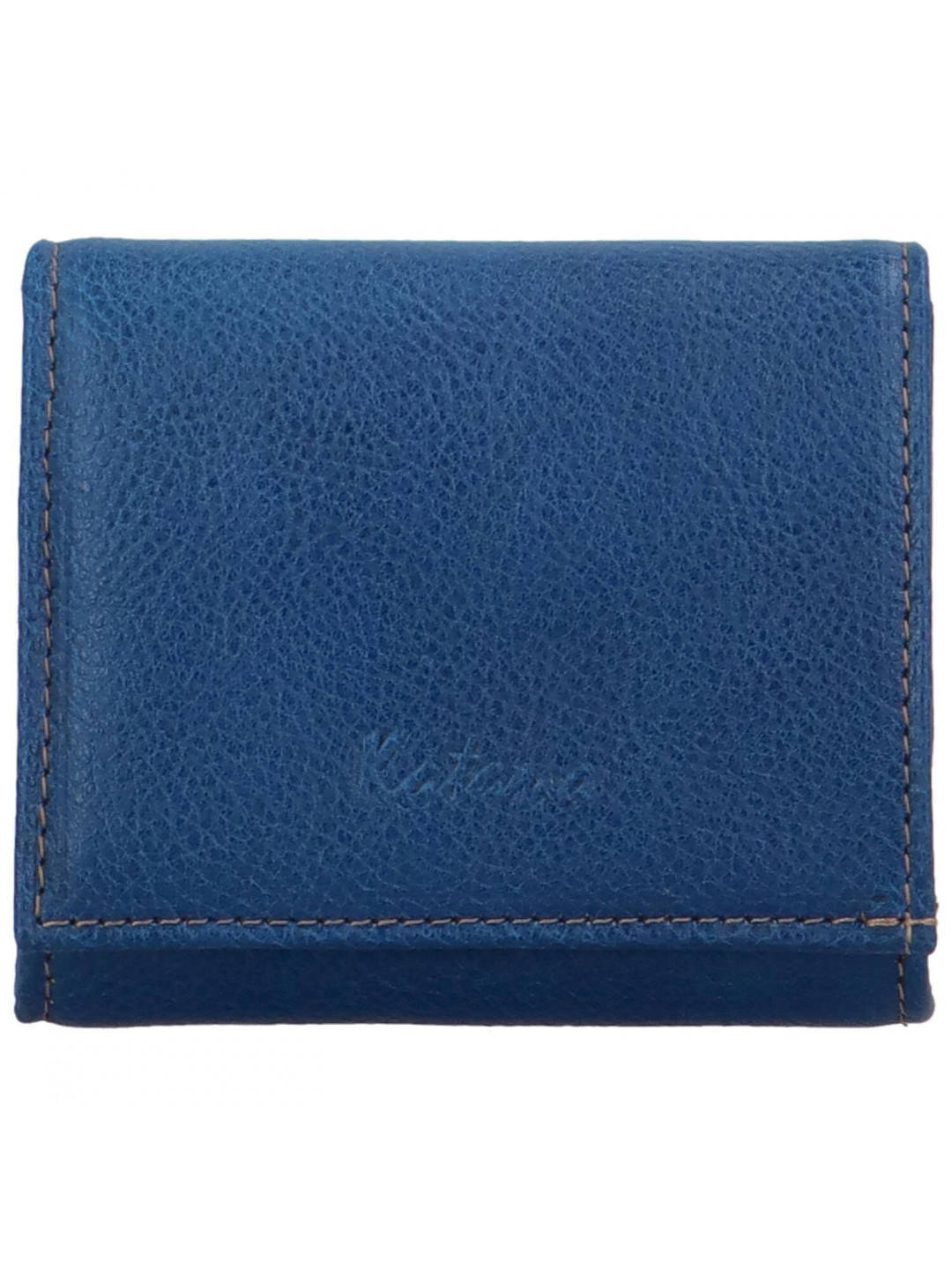 Dámská kožená peněženka modrá – Katana Triwia