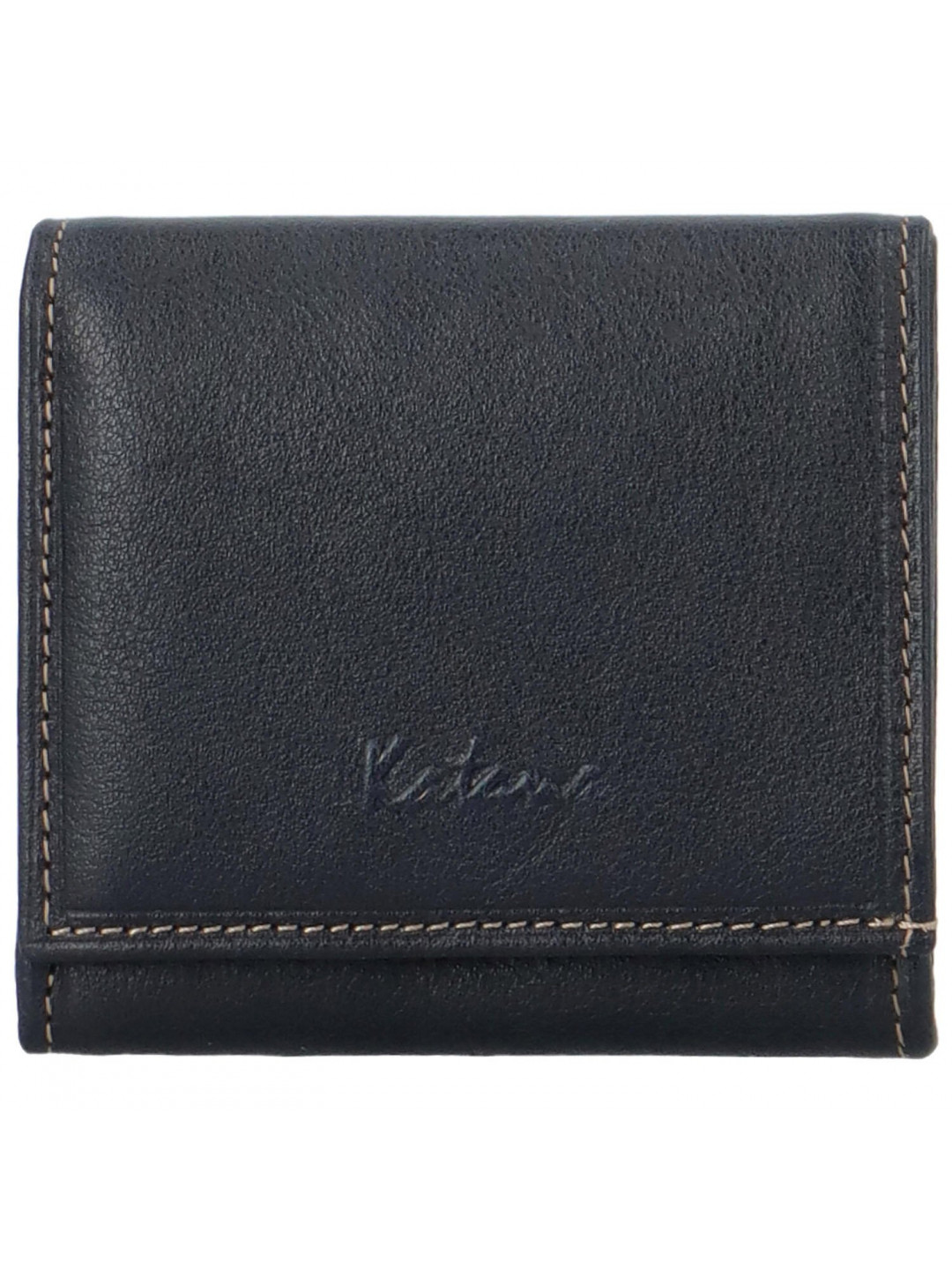 Dámská kožená peněženka tmavě modrá – Katana Triwia