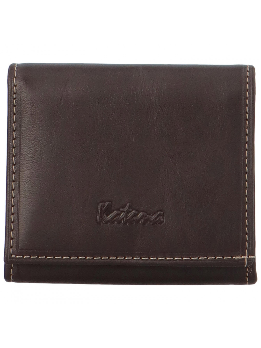 Dámská kožená peněženka tmavě hnědá – Katana Triwia