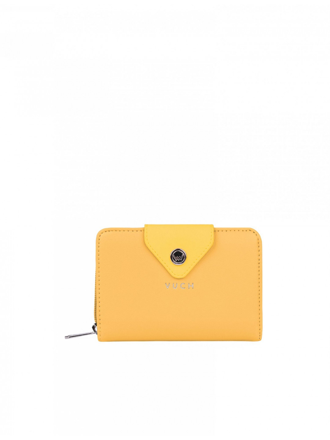 Dámská koženková peněženka VUCH Karoli žlutá