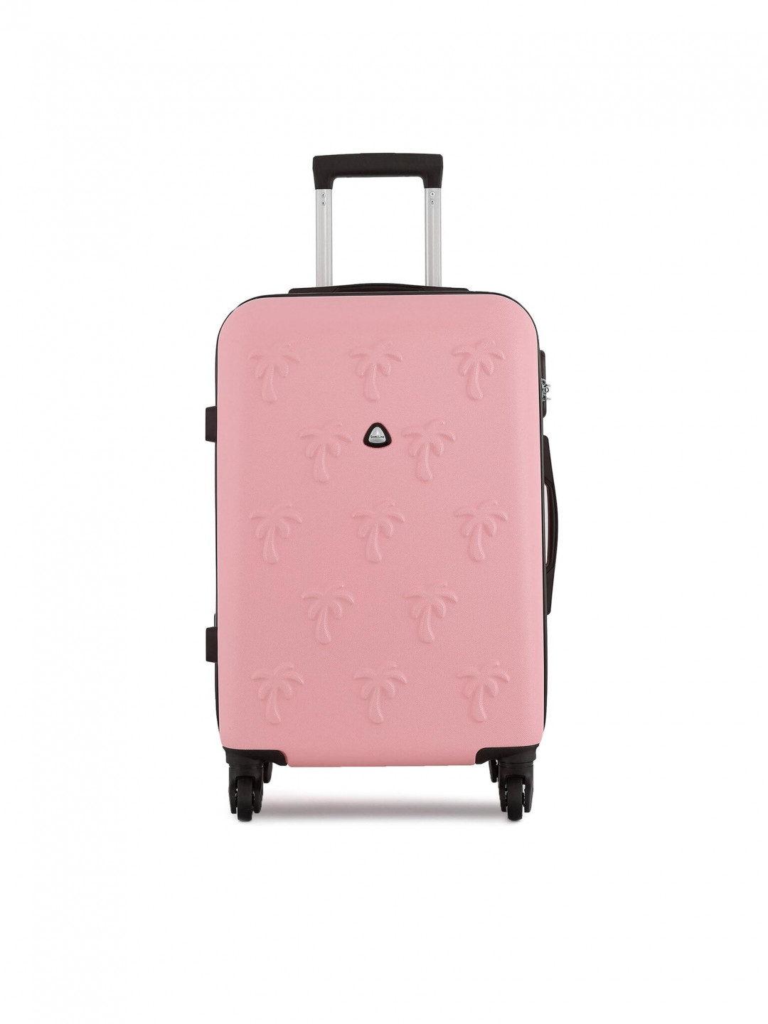 Semi Line Velký kufr T5704-3 Růžová