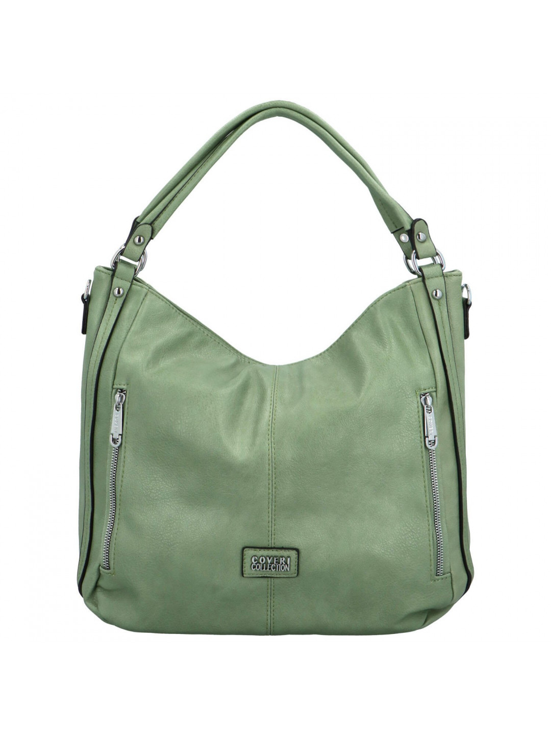 Dámská kabelka na rameno zelená – Coveri Lasick