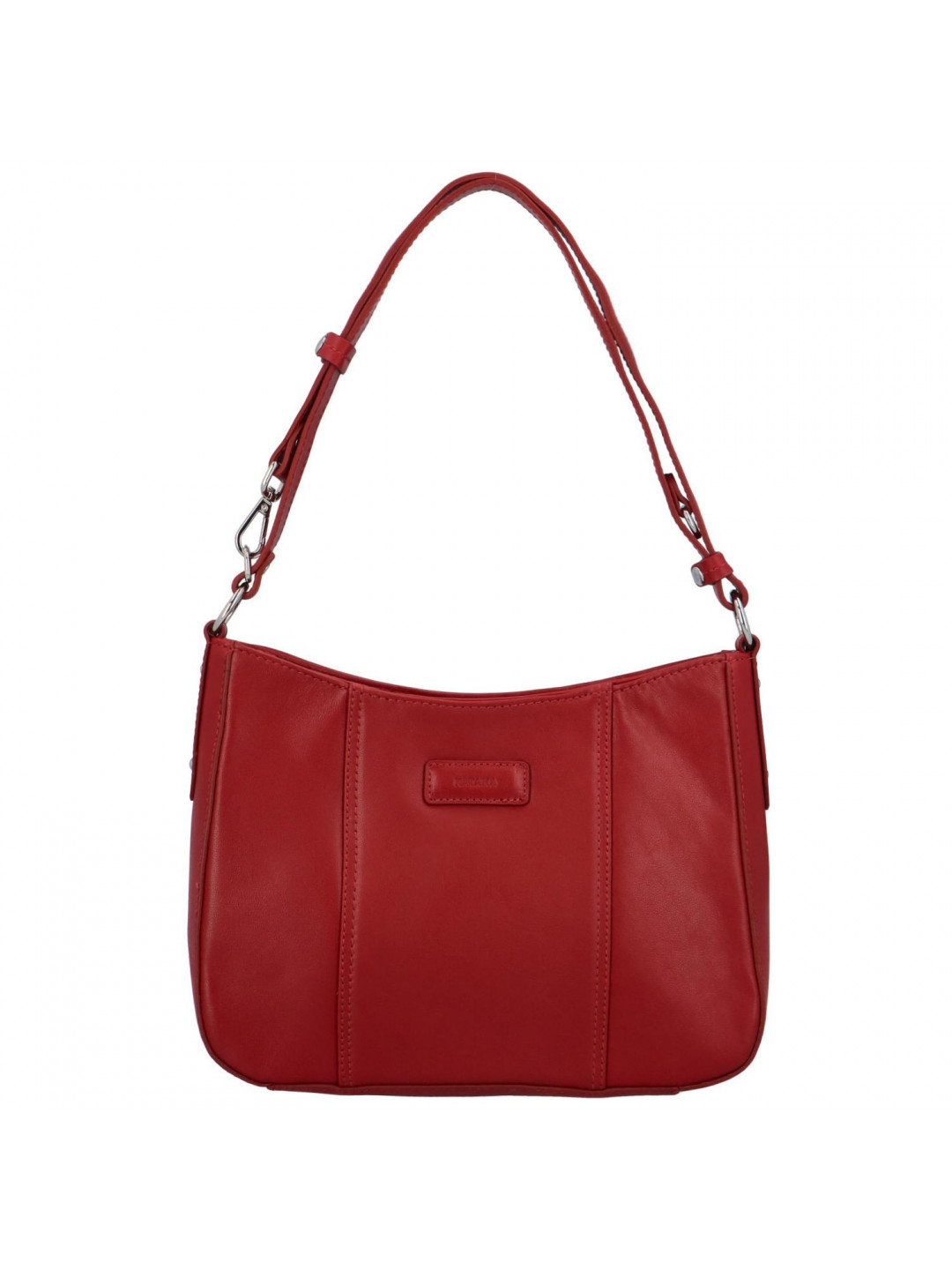 Dámská kožená kabelka přes rameno červená – Katana Lavana