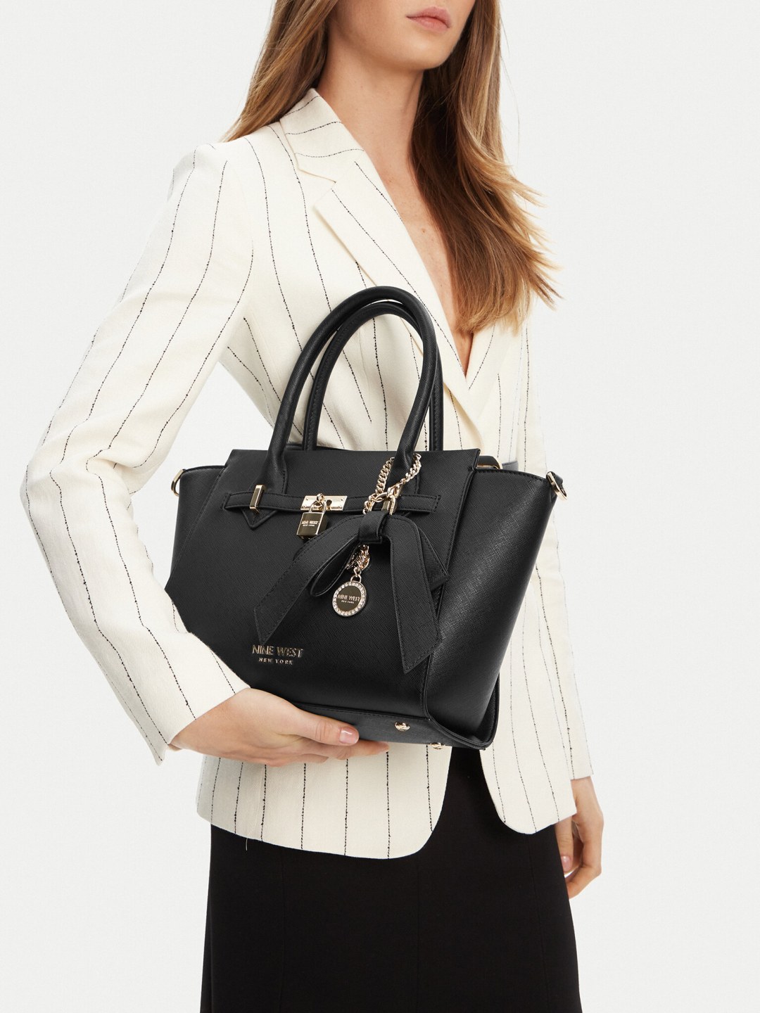 Kabelka Nine West CEO-Chelsea-Charm-II-LX10185 Černá