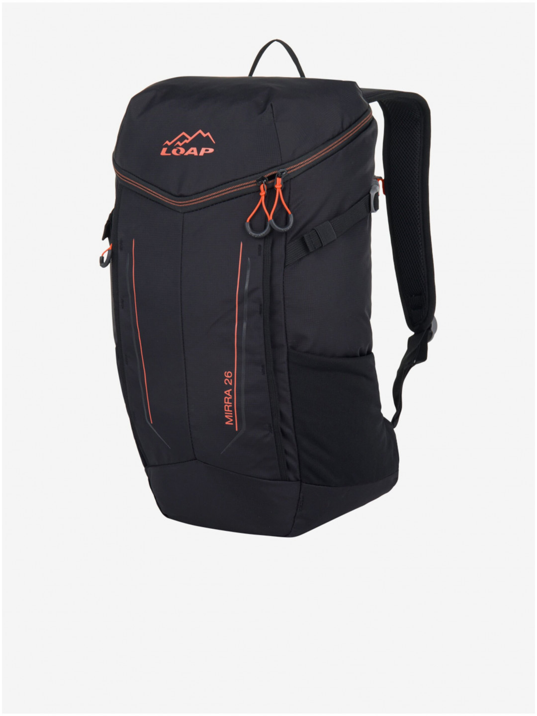 Oranžovo-černý outdoorový batoh LOAP MIRRA 26 l