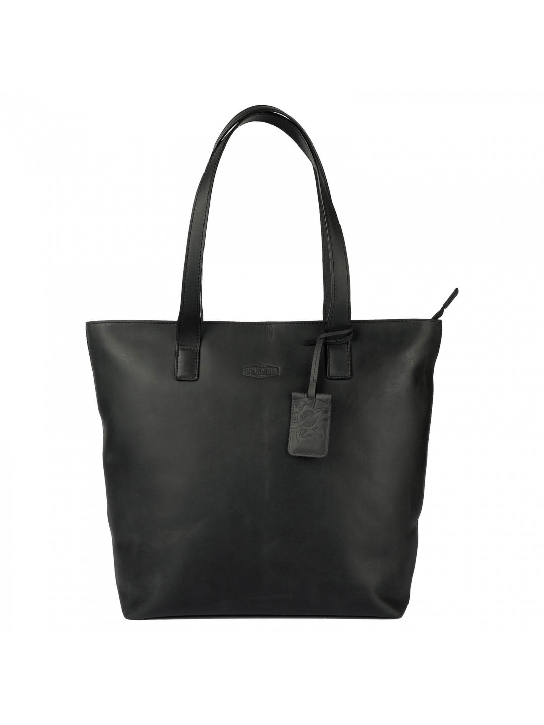 Dámská kožená kabelka Sparwell Rendel – černá