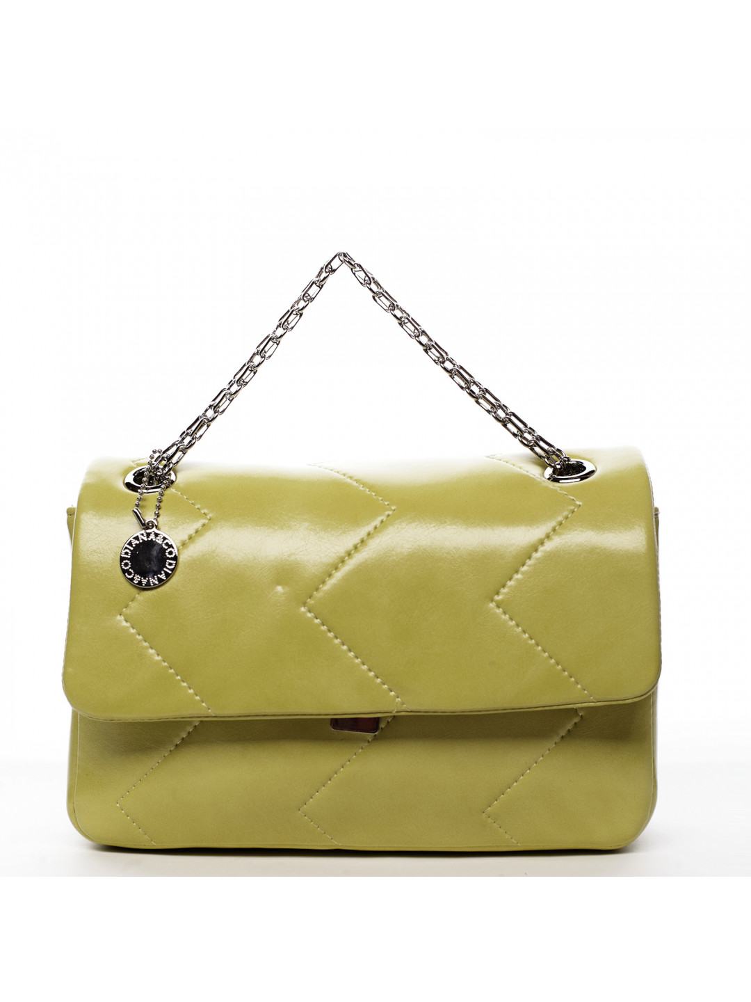Dámská crossbody kabelka žlutá - DIANA CO Riley