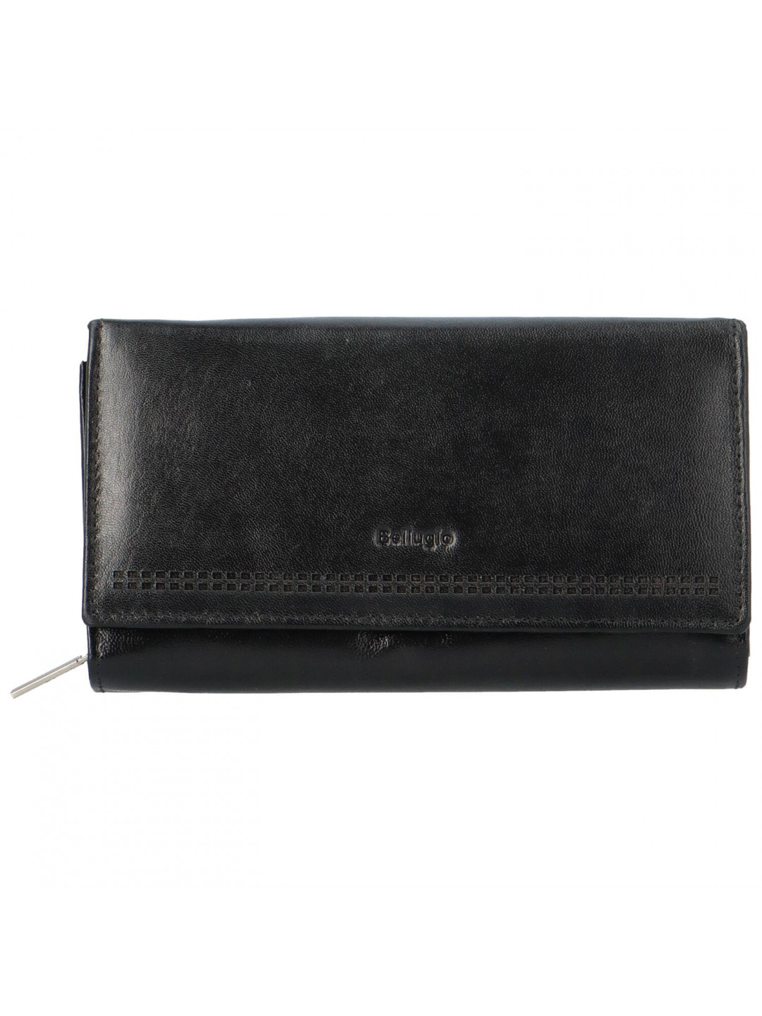 Dámská kožená peněženka černá – Bellugio Ermína