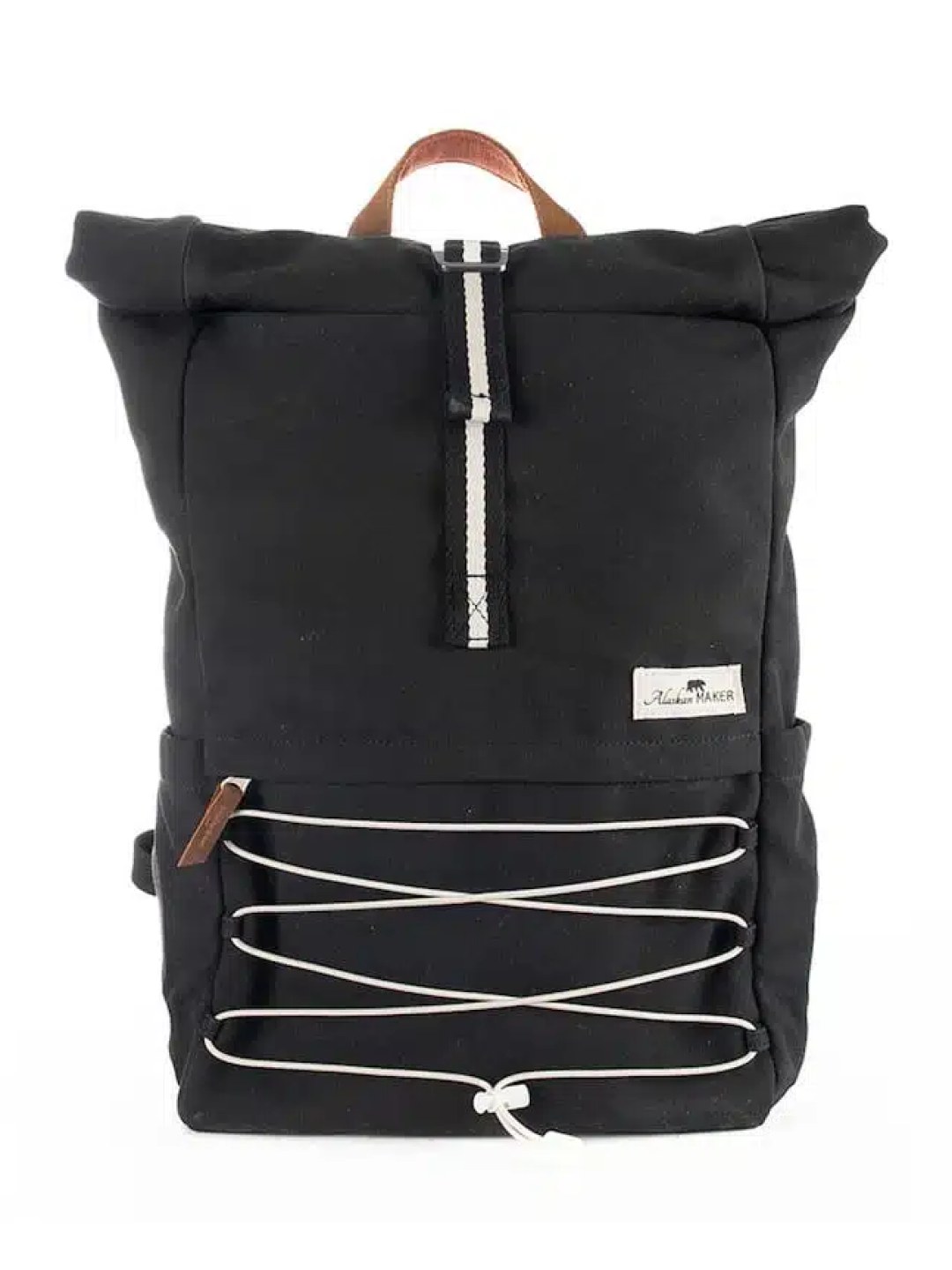 Alaskan Maker Rolovací vintage batoh Kenai Black 16l