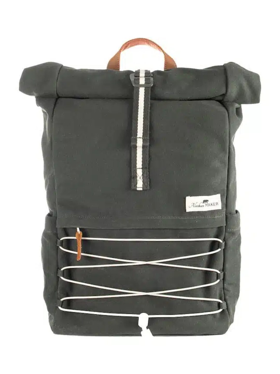 Alaskan Maker Rolovací vintage batoh Kenai Khaki 16l