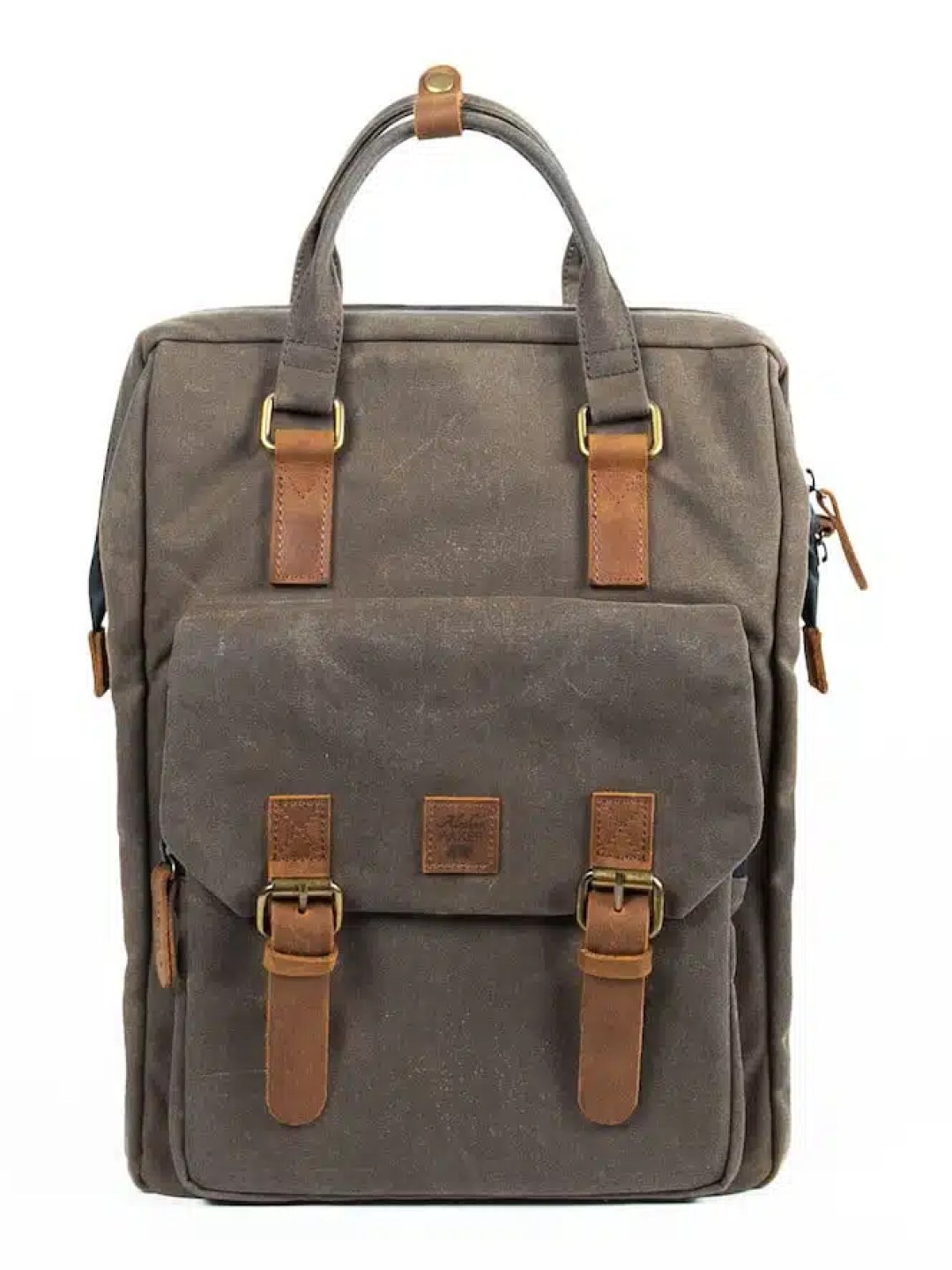 Alaskan Maker Výletní vintage batoh Juneau khaki 13l