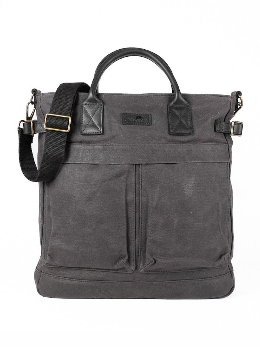 Alaskan Maker Pánská vintage taška Fairbanks Black 13l