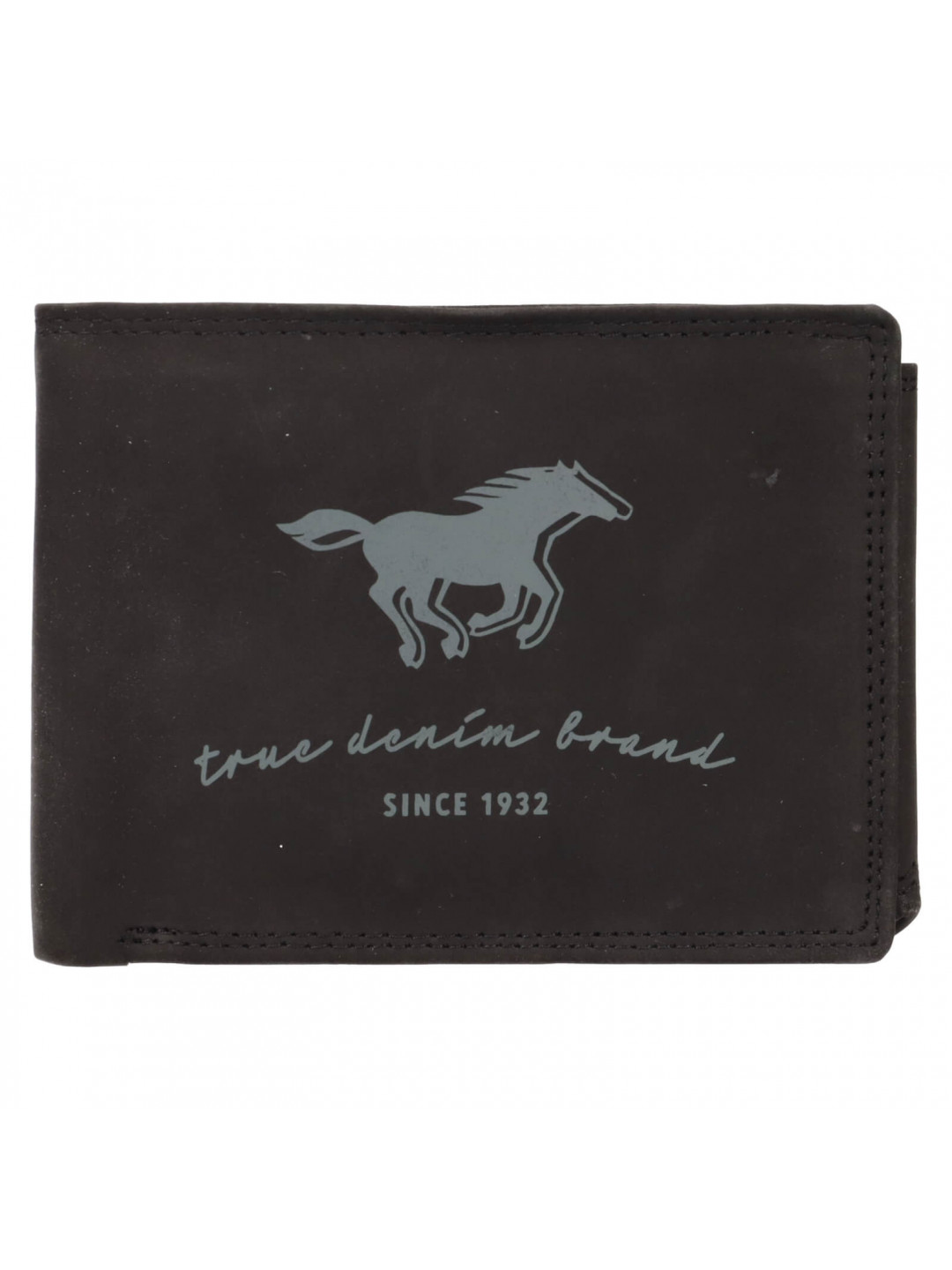Pánská kožená peněženka Mustang Enet – černá