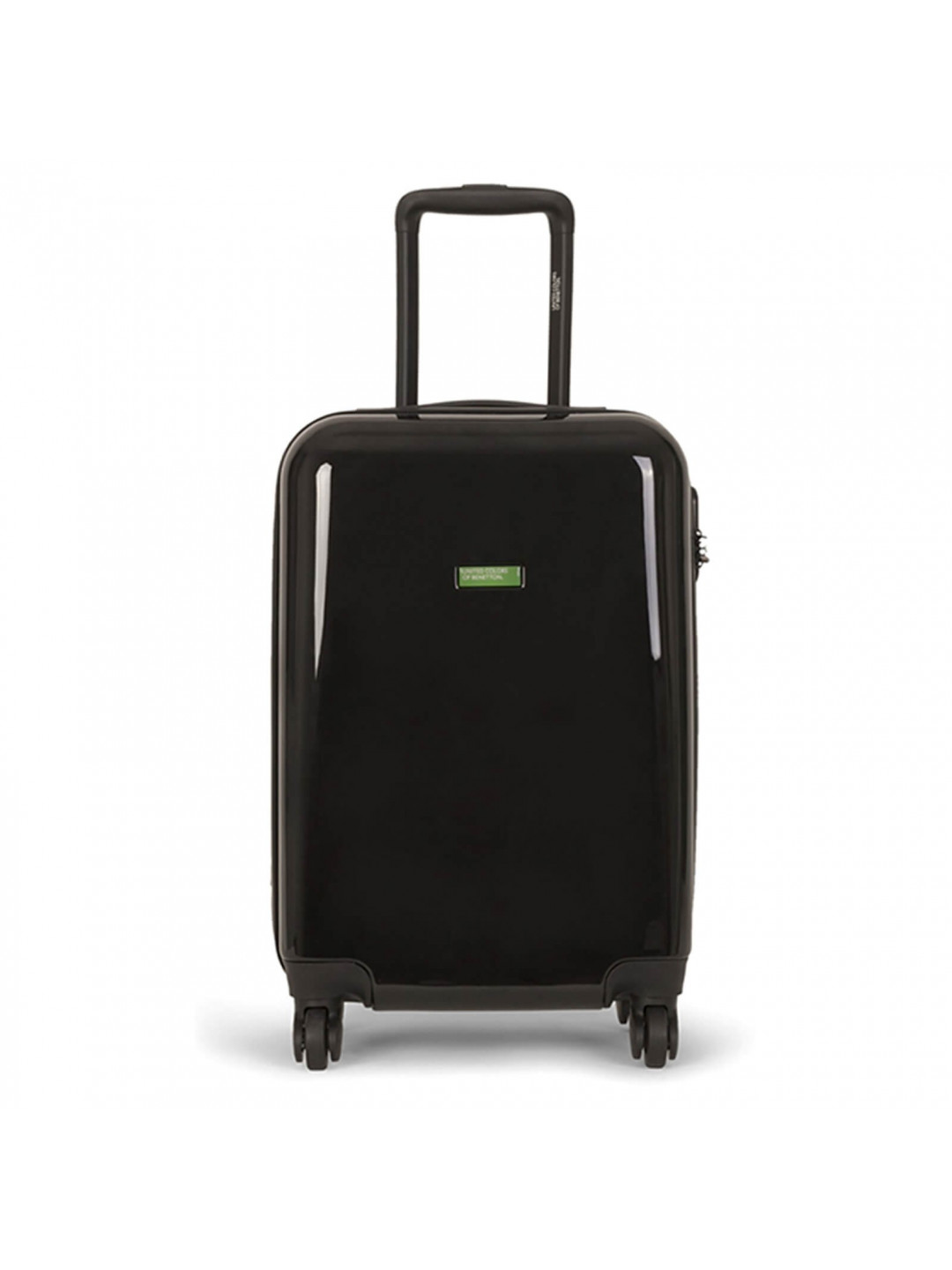 Cestovní kufr United Colors of Benetton Coconut M – černá