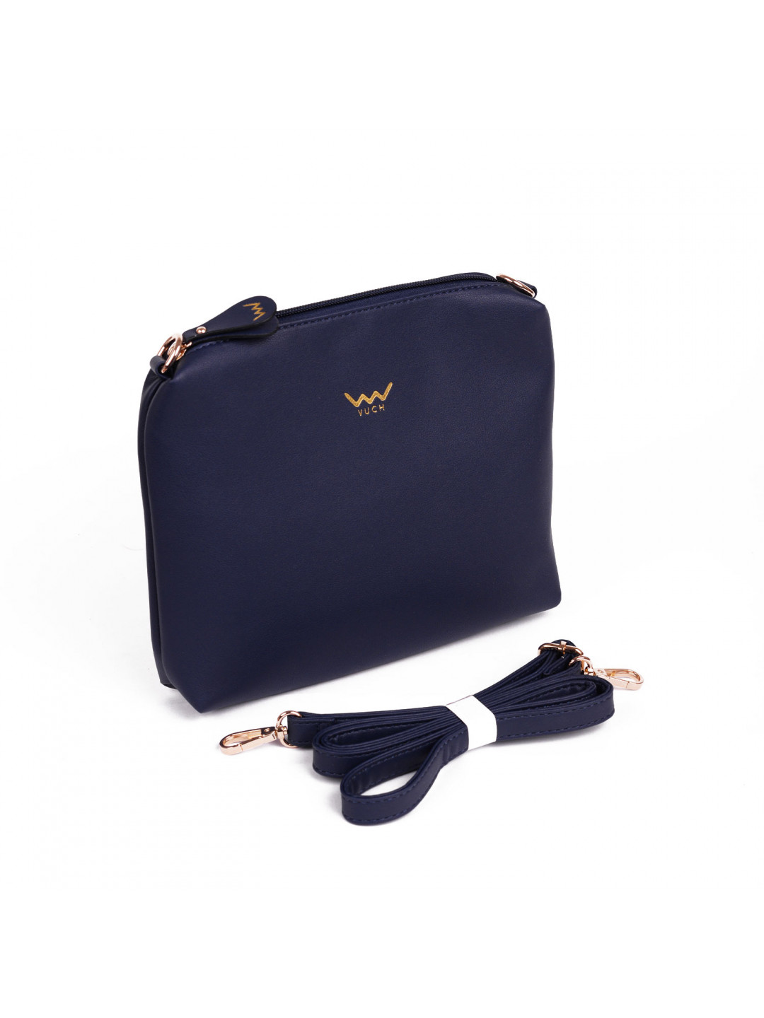 Crossbody kabelka na zip VUCH Coalie Dark Blue modrá
