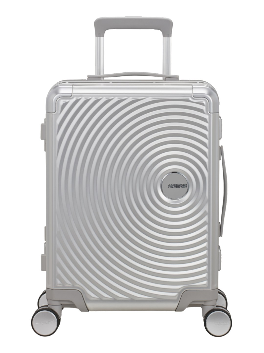 American Tourister Soundbox Alu Spinner 55 cm Silver 155707-1776