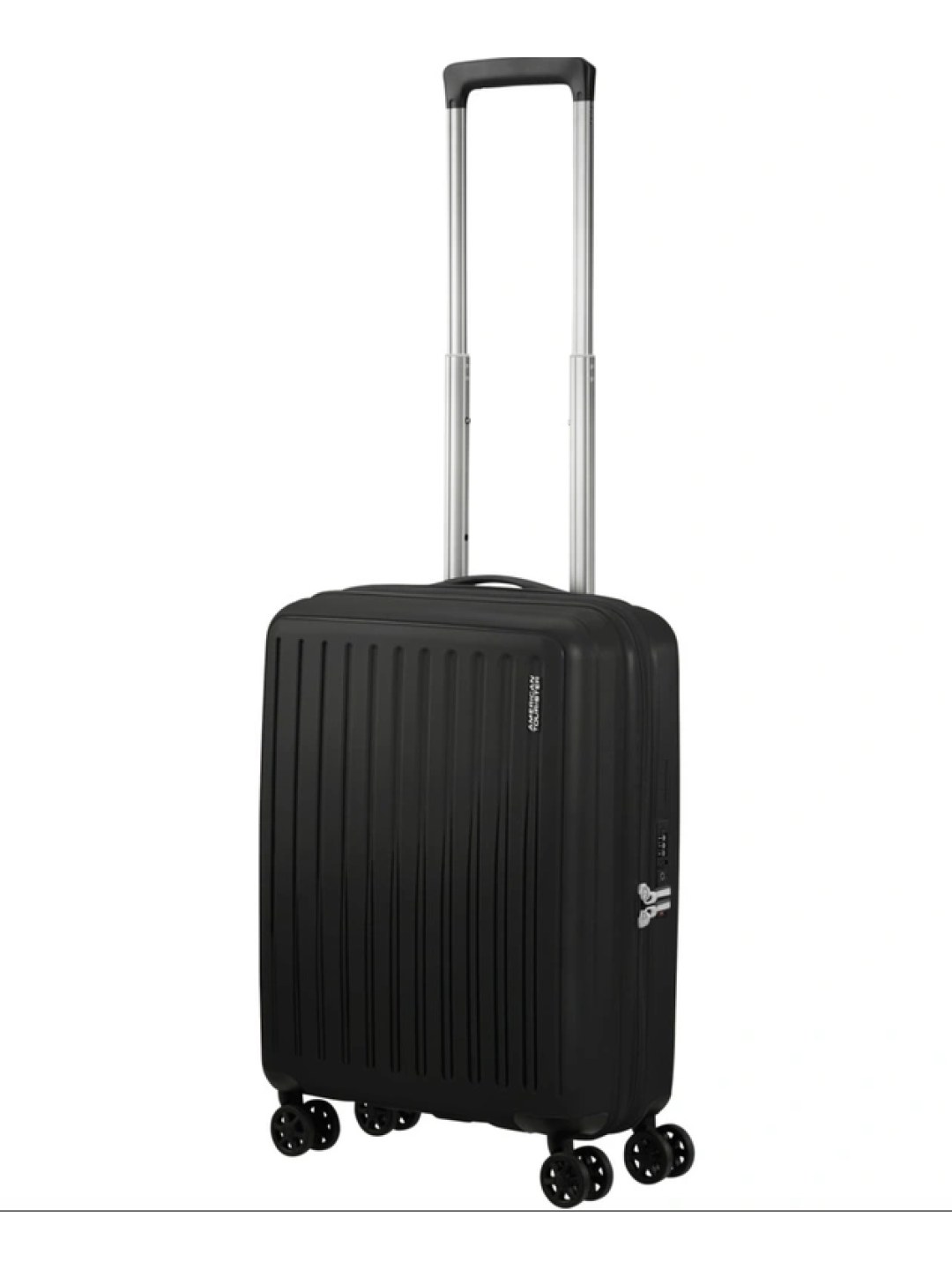 American Tourister Rejoy Spinner 55 cm True Black kabinový kufr 35 l černý 153176-0651