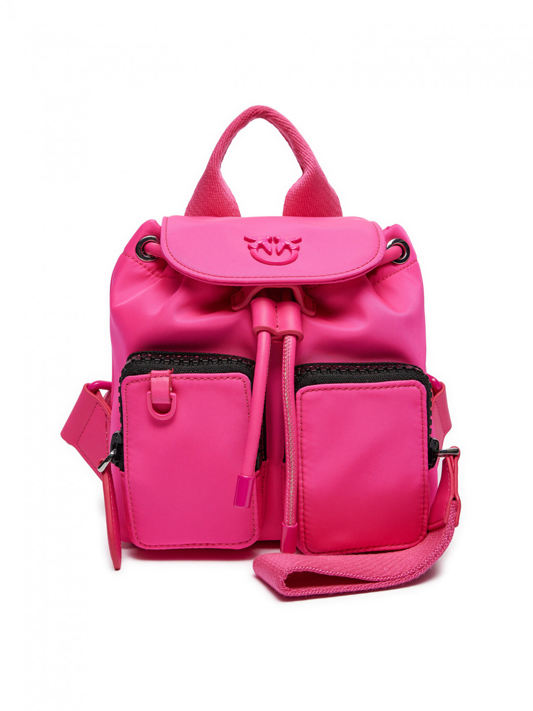 Pinko Batoh Vagabond Backpack Mini PE 24 PLTT 102742 A1J4 Růžová