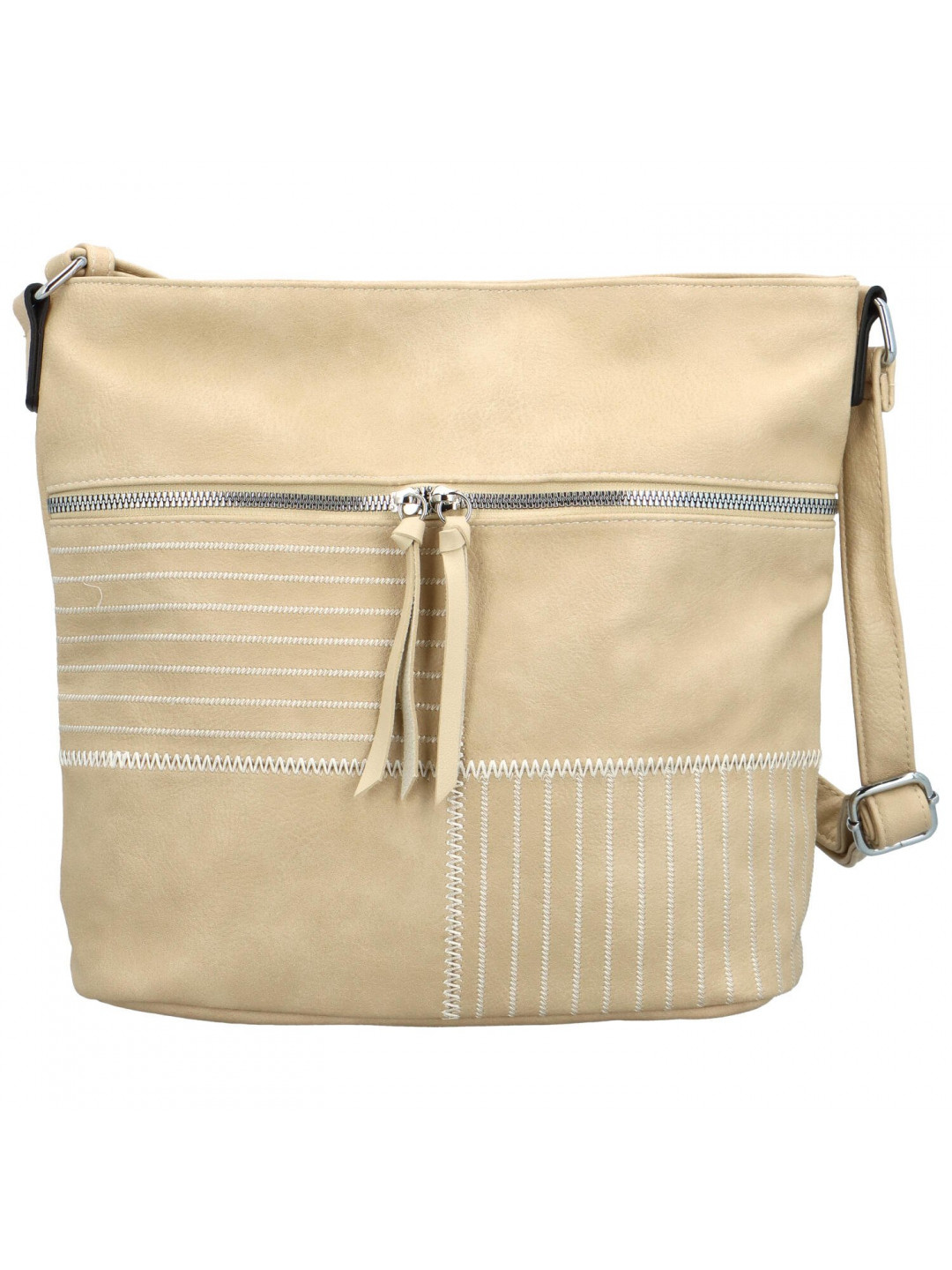 Dámská crossbody kabelka krémová – Firenze Harlow