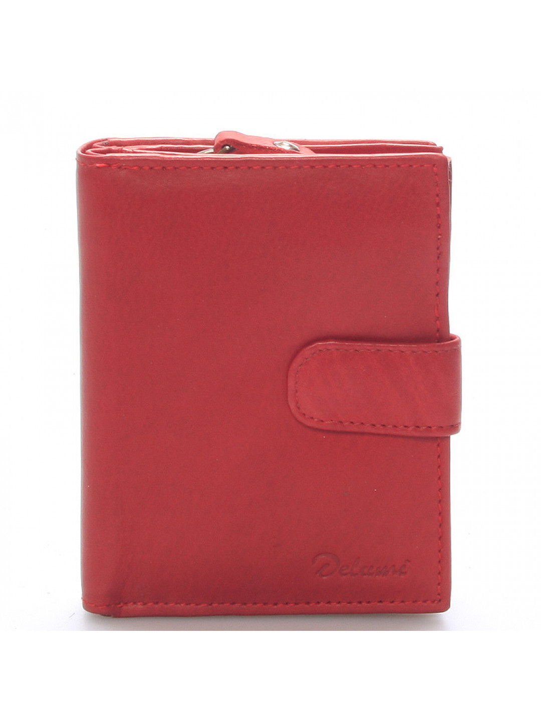 Dámská kožená peněženka DELAMI Crossroad červená