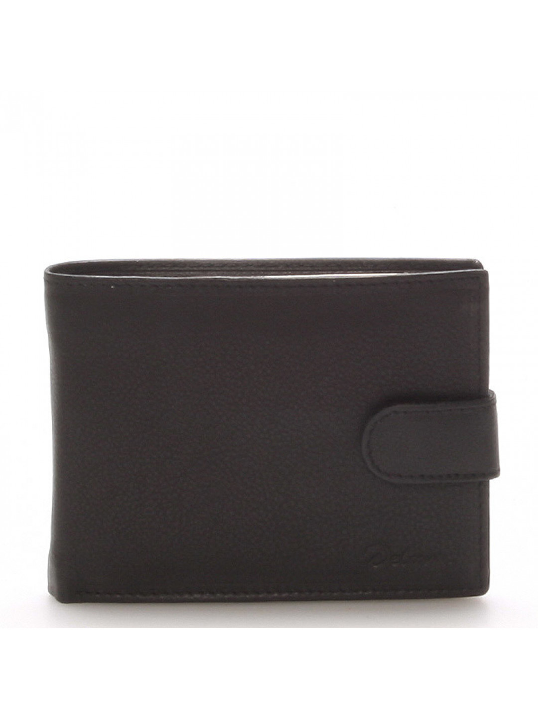Kožená peněženka DELAMI Elegance černá