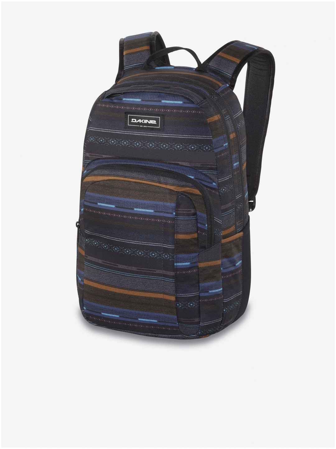 Modro-černý dámský vzorovaný batoh Dakine Campus Medium 25l