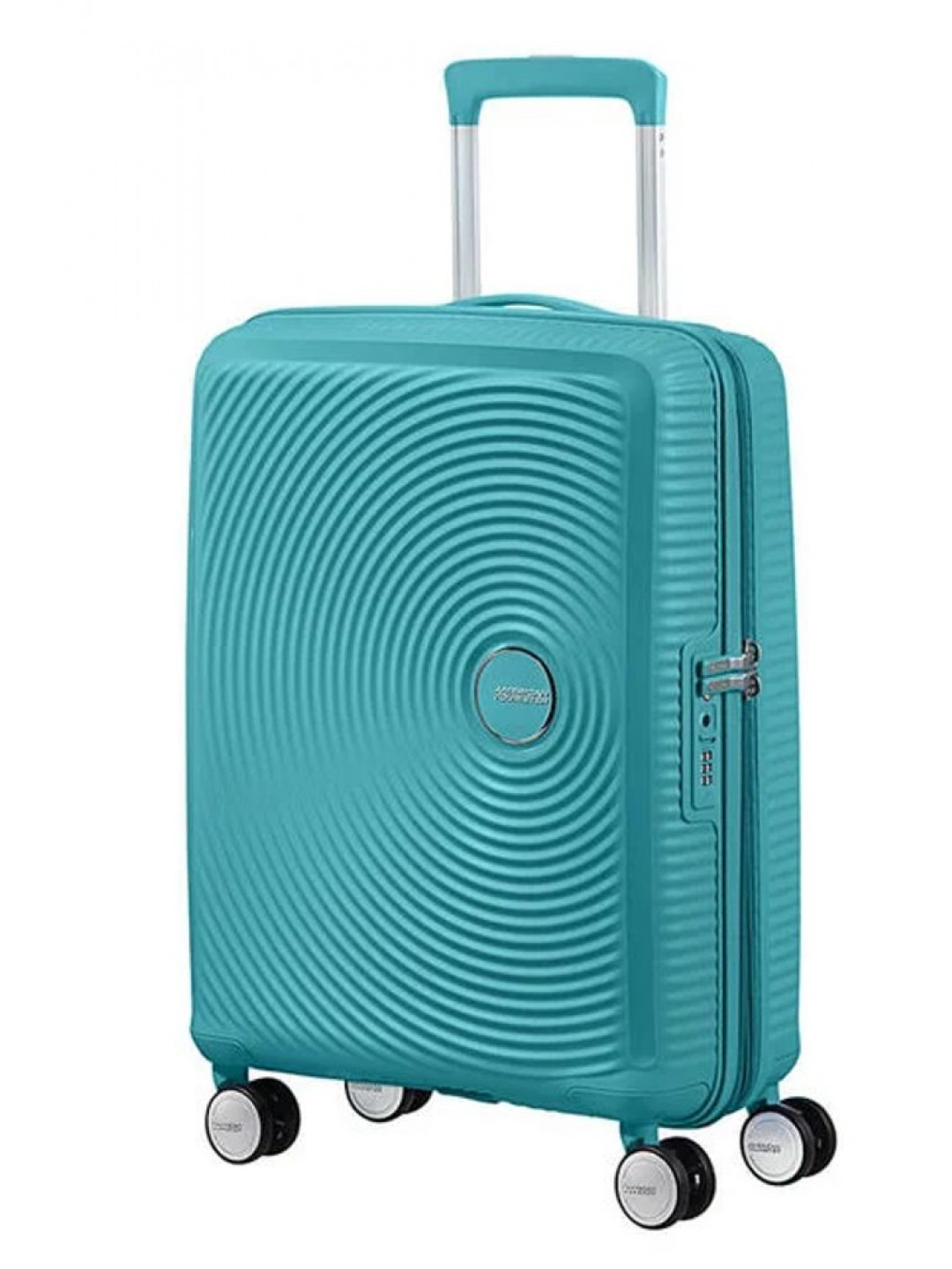 American Tourister Kabinový cestovní kufr Soundbox EXP 35 5 41 l – světle modrá