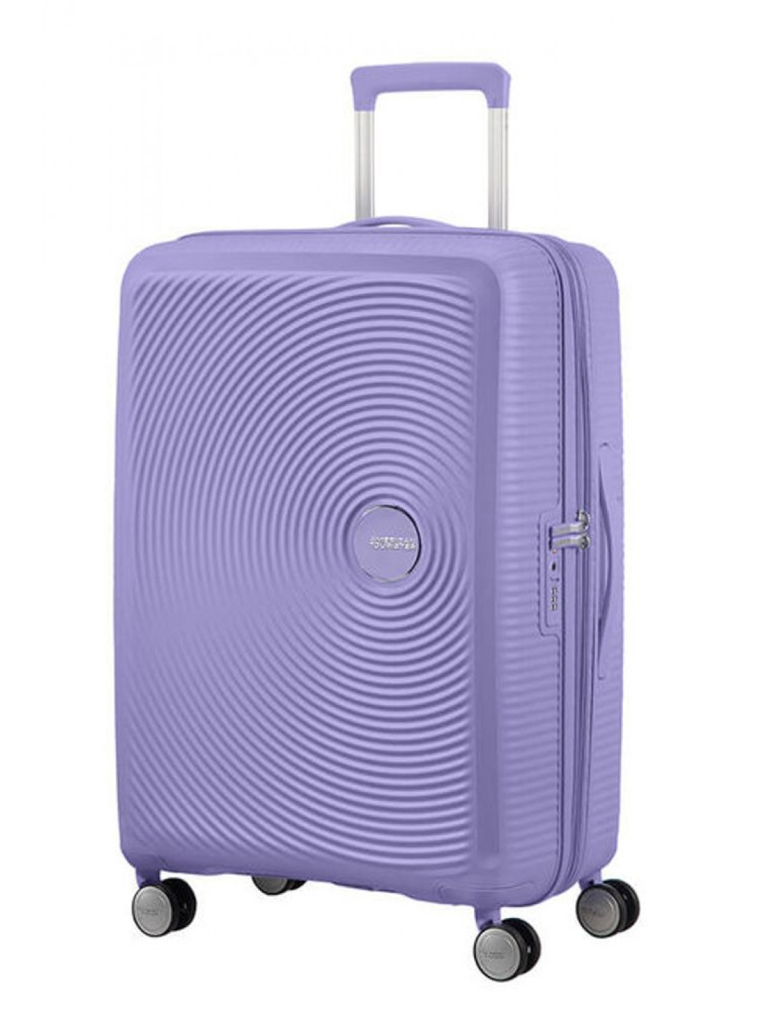American Tourister Cestovní kufr Soundbox Spinner EXP 71 5 81 l – fialová
