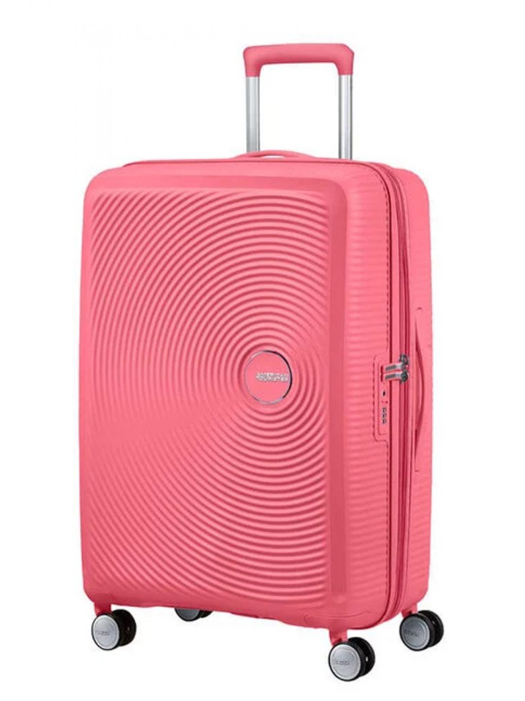 American Tourister Cestovní kufr Soundbox Spinner EXP 71 5 81 l – světle růžová