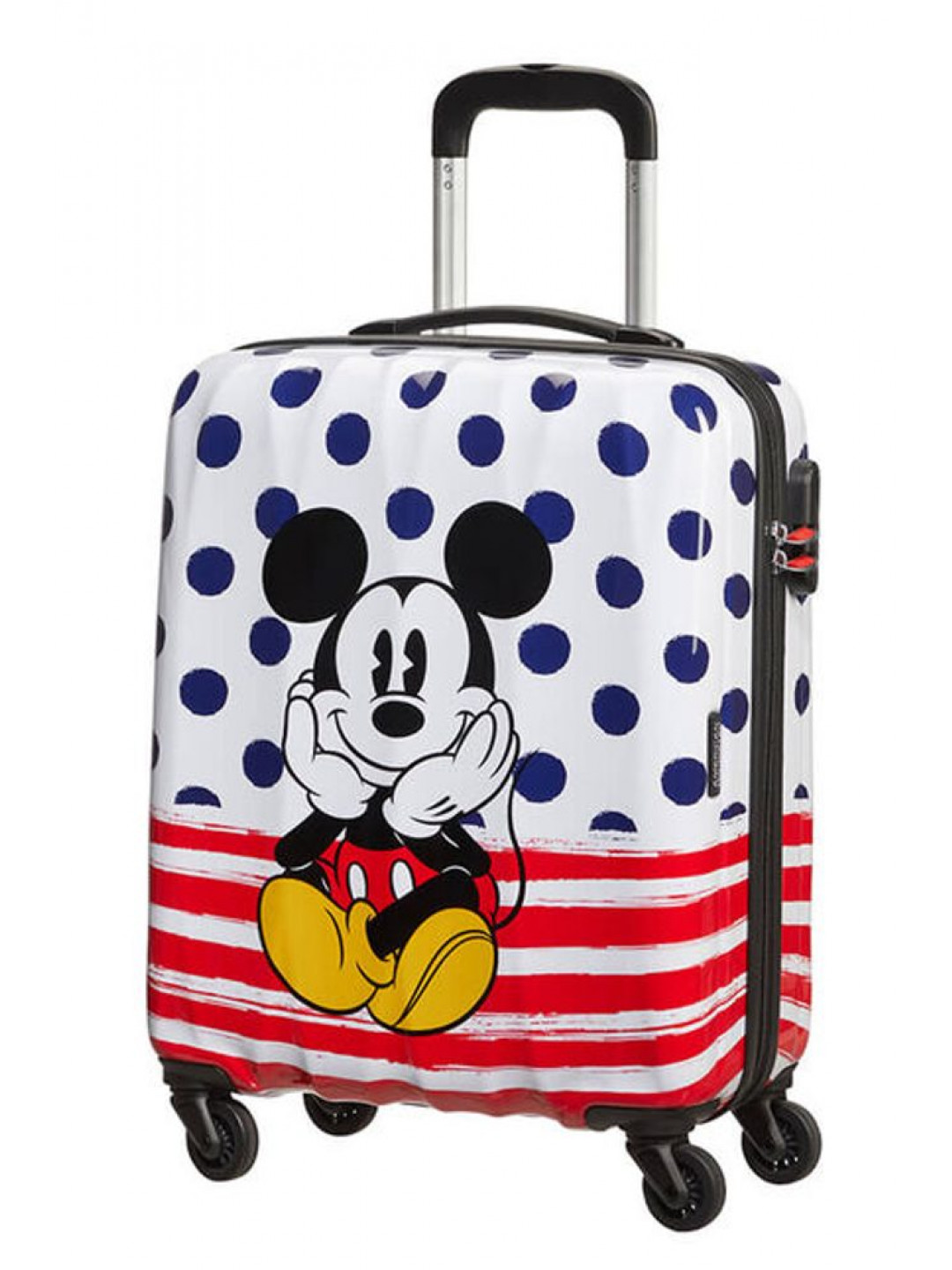 American Tourister Kabinový cestovní kufr Disney Legends Spinner 36 l – vzor černá
