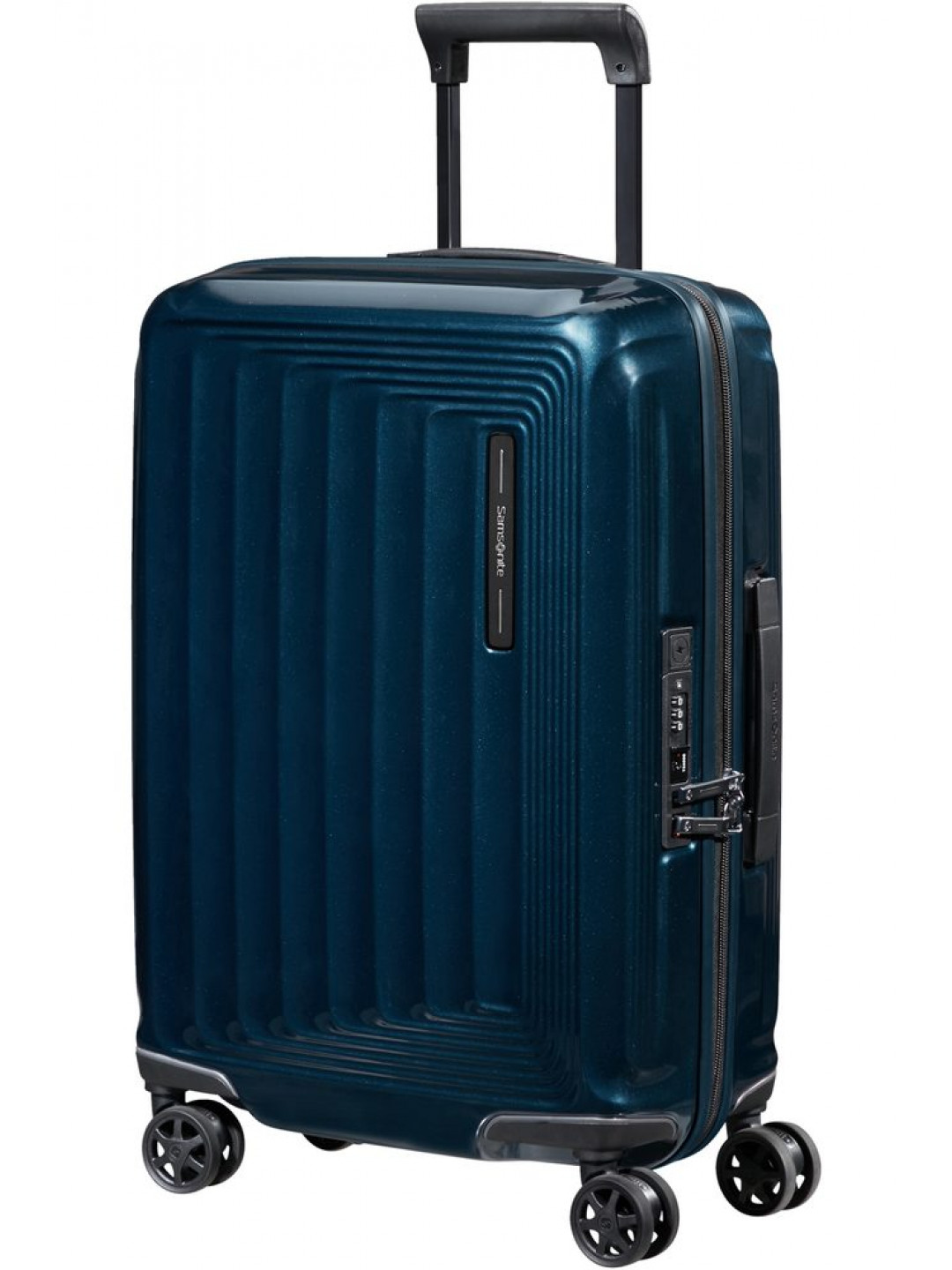 Samsonite Kabinový cestovní kufr Nuon EXP 38 42 l – tmavě modrá