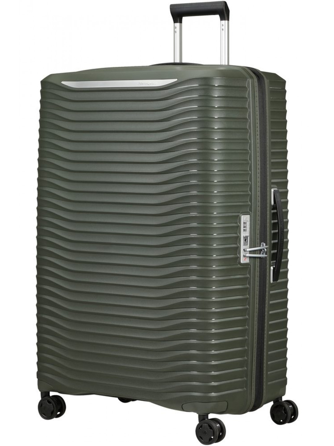 Samsonite Skořepinový cestovní kufr Upscape EXP 133 145 l – zelená