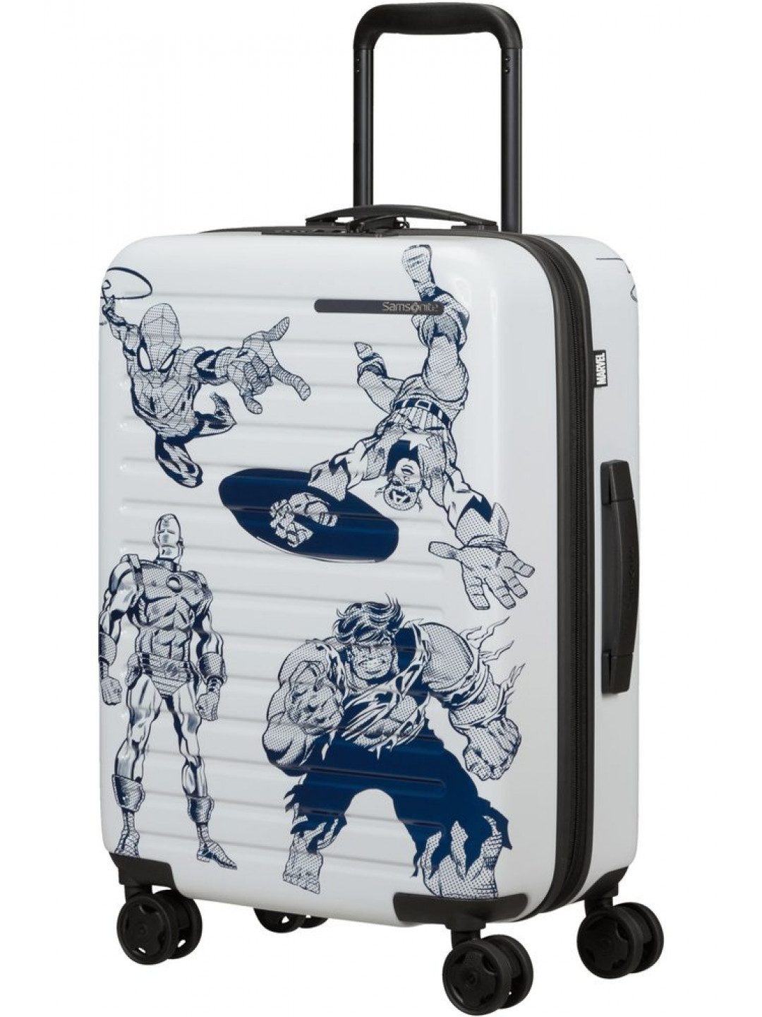 Samsonite Kabinový cestovní kufr StackD Marvel EXP 35 42 l – modrá