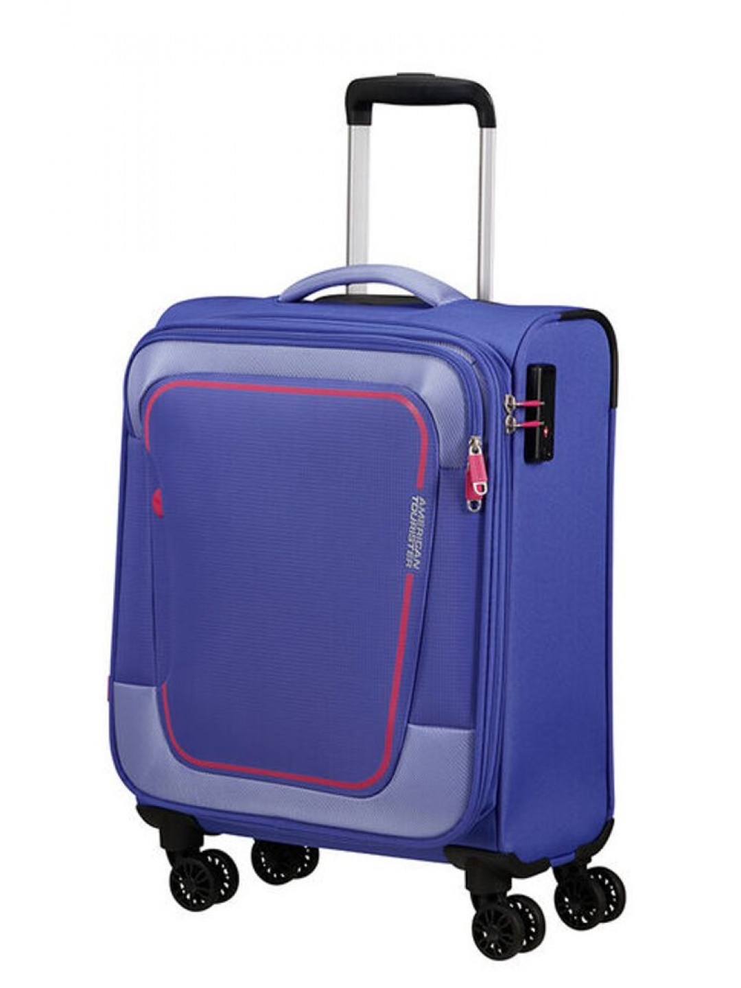 American Tourister Kabinový cestovní kufr Pulsonic EXP S 40 5 43 5 l – fialová