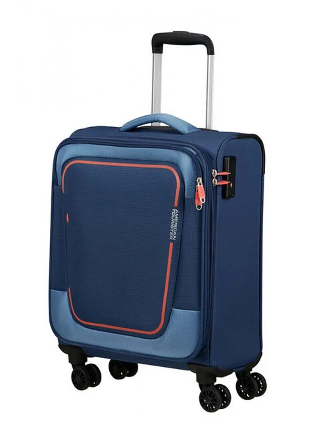 American Tourister Kabinový cestovní kufr Pulsonic EXP S 40 5 43 5 l – tmavě modrá