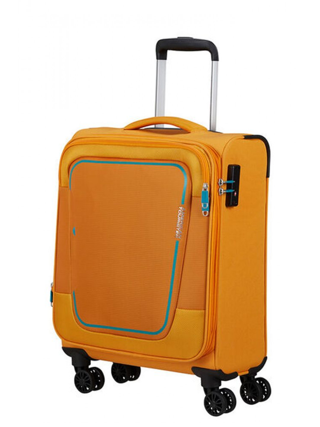 American Tourister Kabinový cestovní kufr Pulsonic EXP S 40 5 43 5 l – žlutá