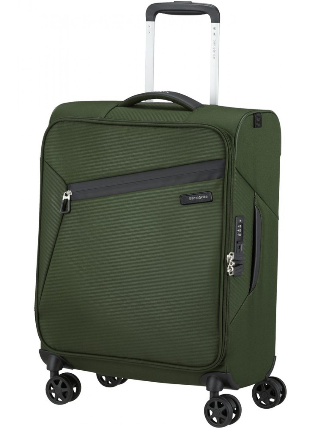 Samsonite Kabinový cestovní kufr Litebeam S 39 l – zelená
