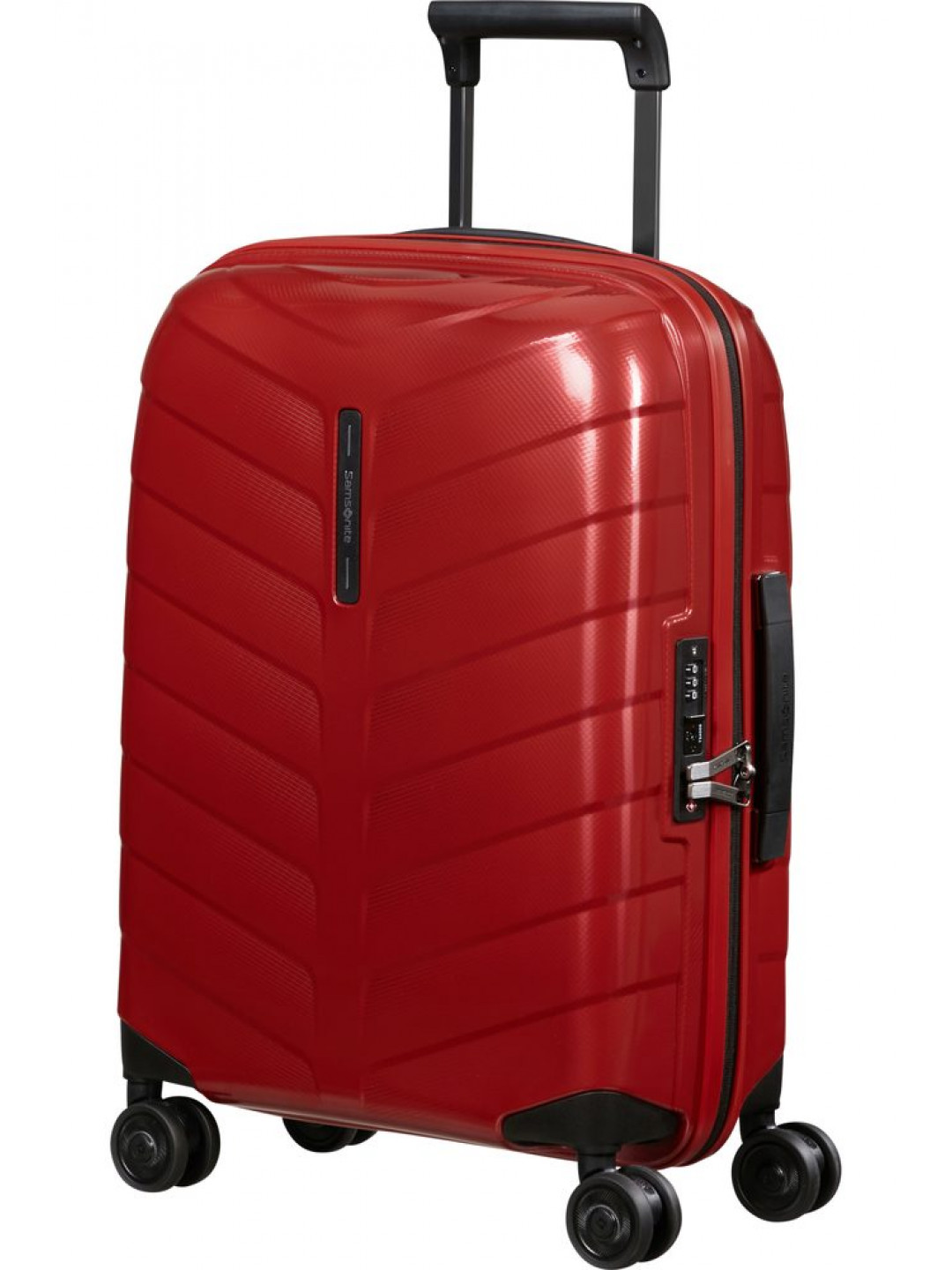 Samsonite Kabinový cestovní kufr Attrix S EXP 38 44 l – červená