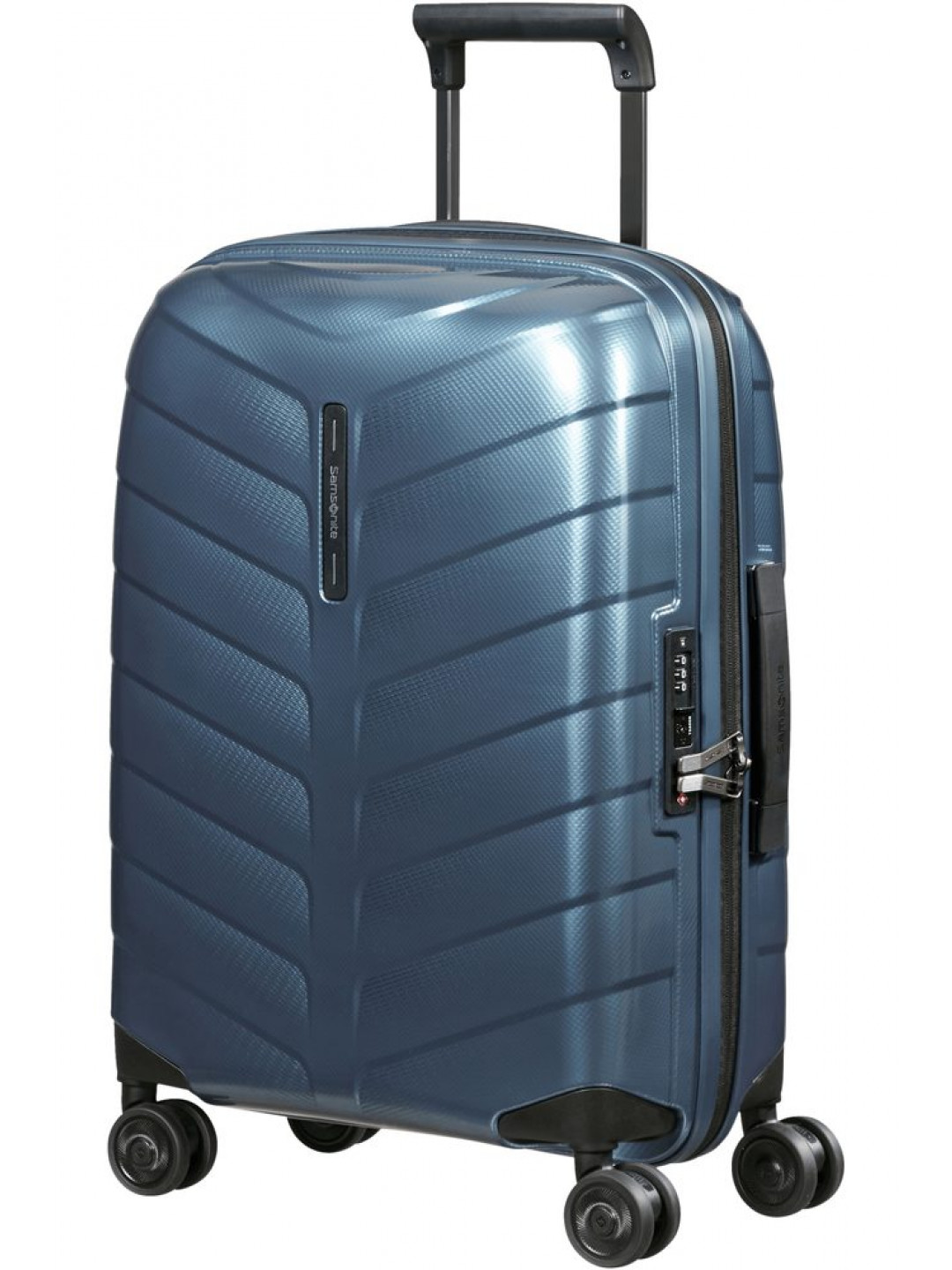 Samsonite Kabinový cestovní kufr Attrix S EXP 38 44 l – modrá