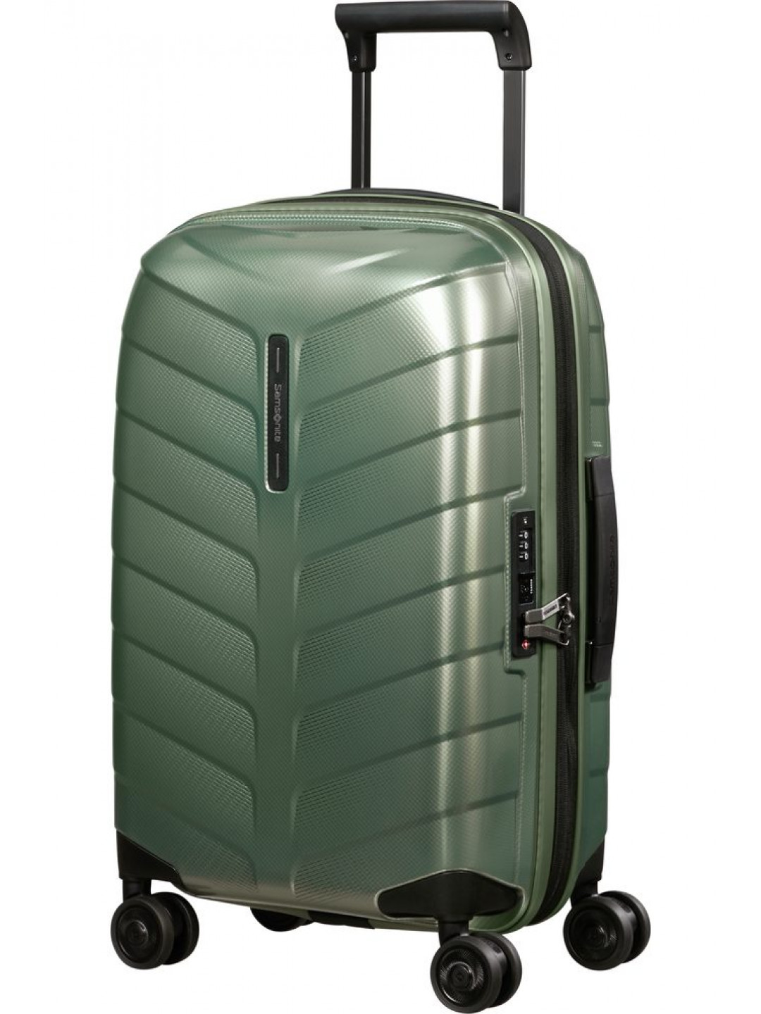 Samsonite Kabinový cestovní kufr Attrix S 35cm EXP 38 44 l – zelená