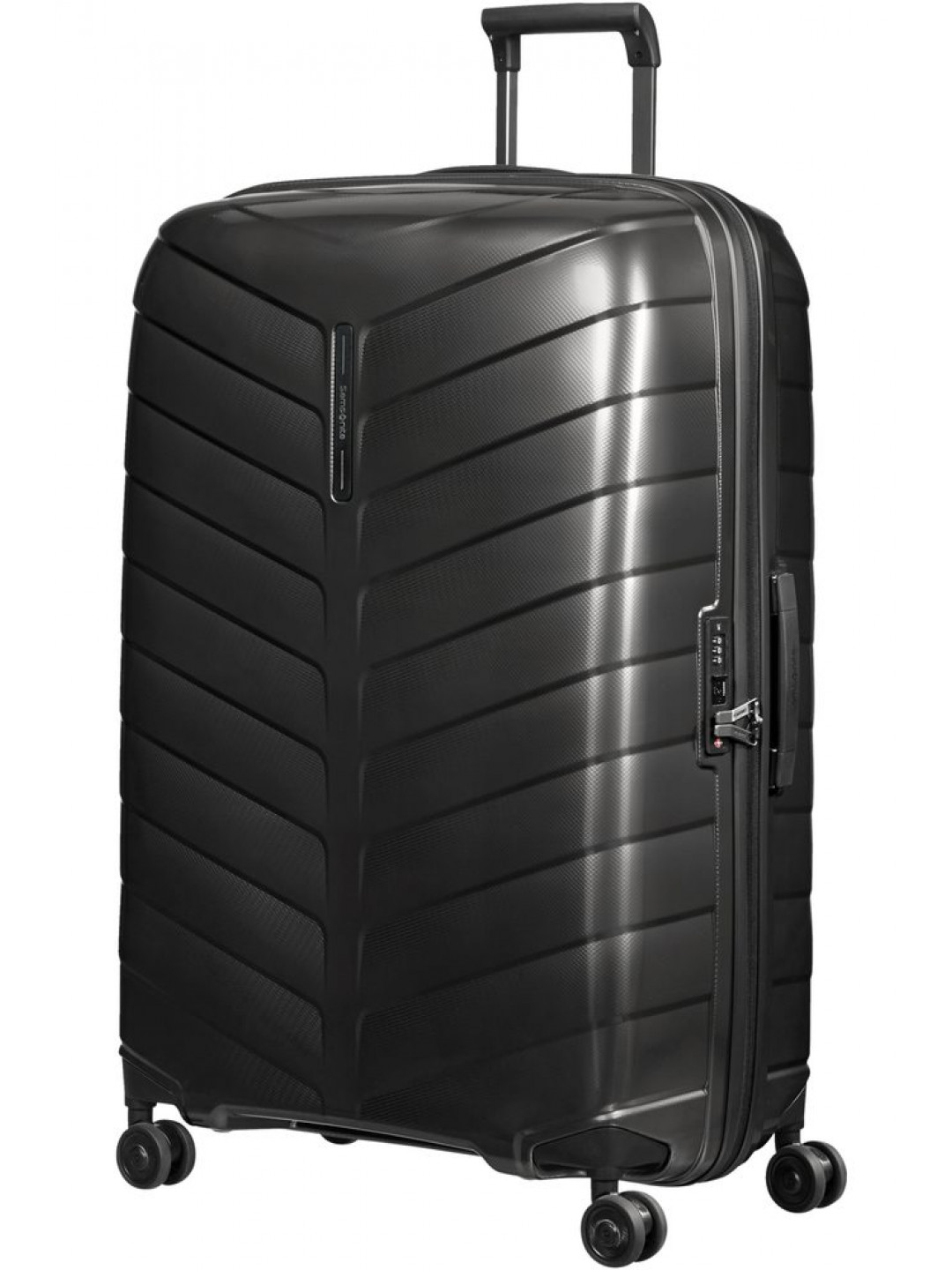 Samsonite Skořepinový cestovní kufr Attrix XL 120 l – černá
