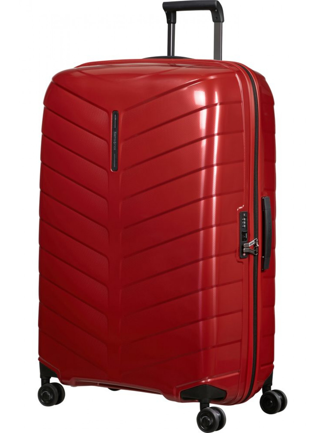 Samsonite Skořepinový cestovní kufr Attrix XL 120 l – červená