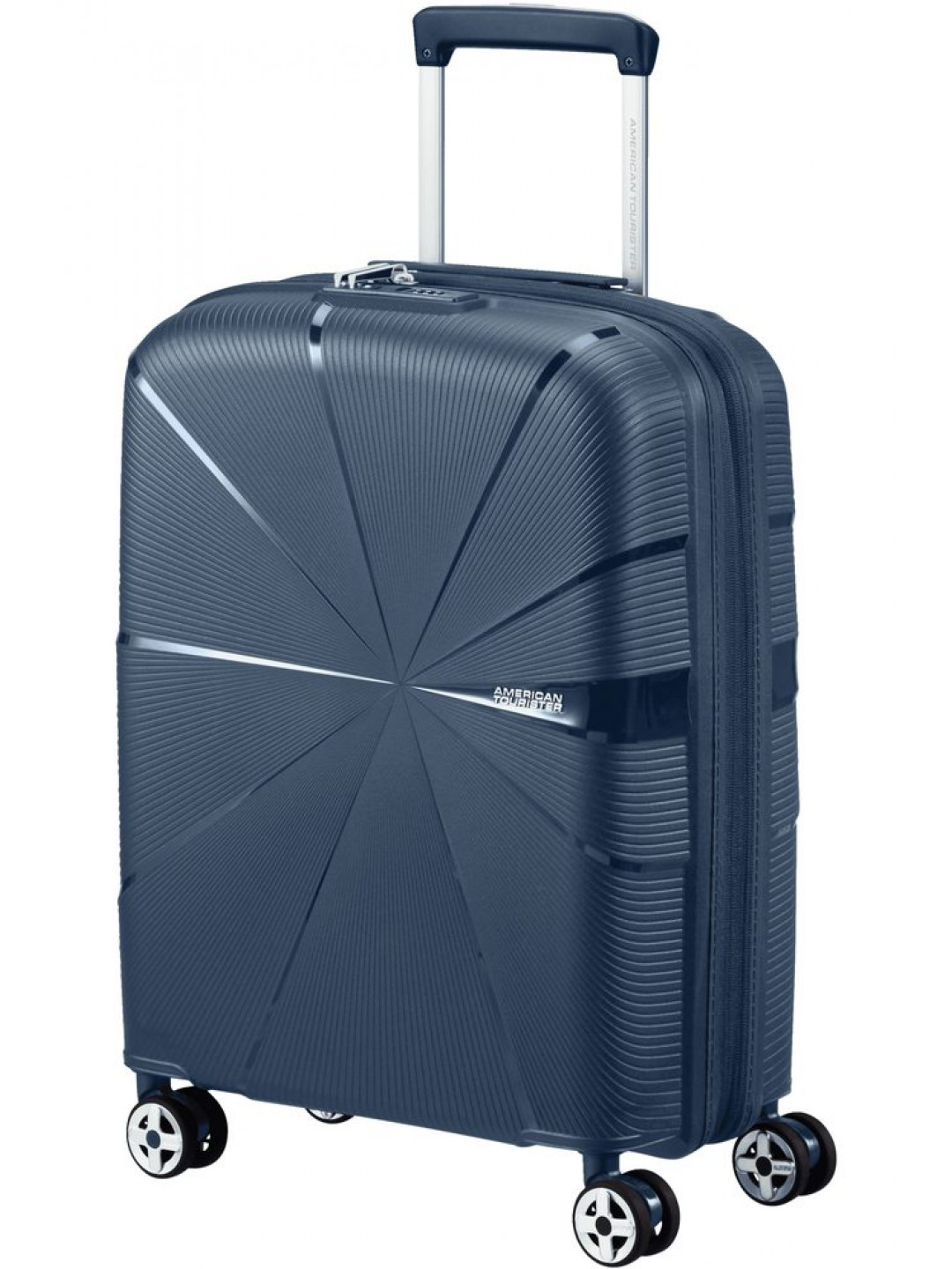 American Tourister Kabinový cestovní kufr StarVibe S EXP 37 41 l – tmavě modrá