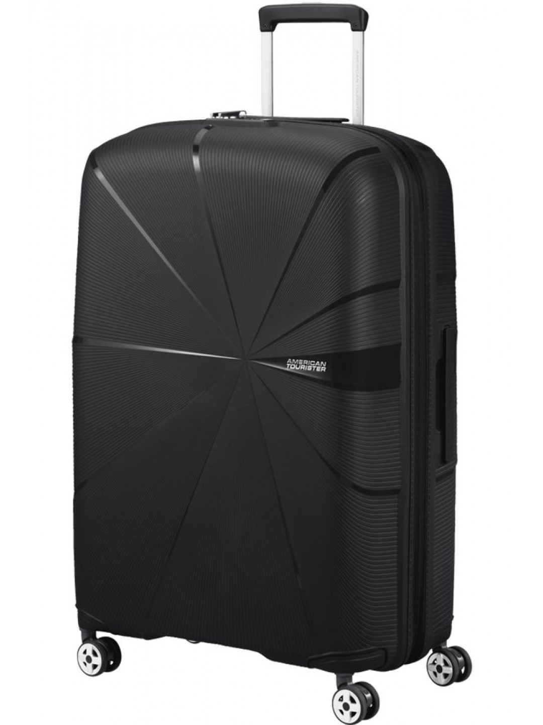American Tourister Skořepinový cestovní kufr StarVibe L EXP 100 106 l – černá