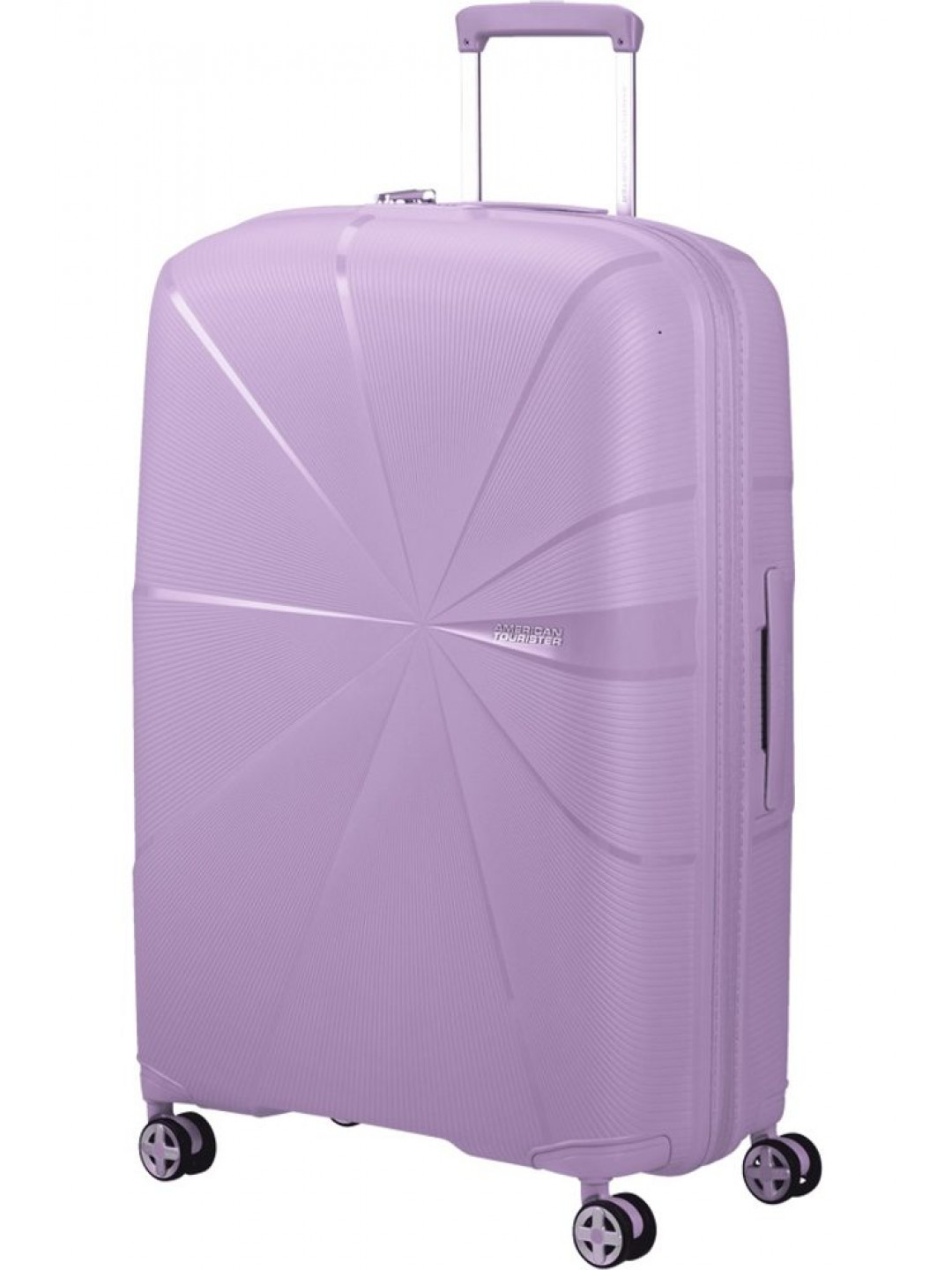 American Tourister Skořepinový cestovní kufr StarVibe L EXP 100 106 l – fialová