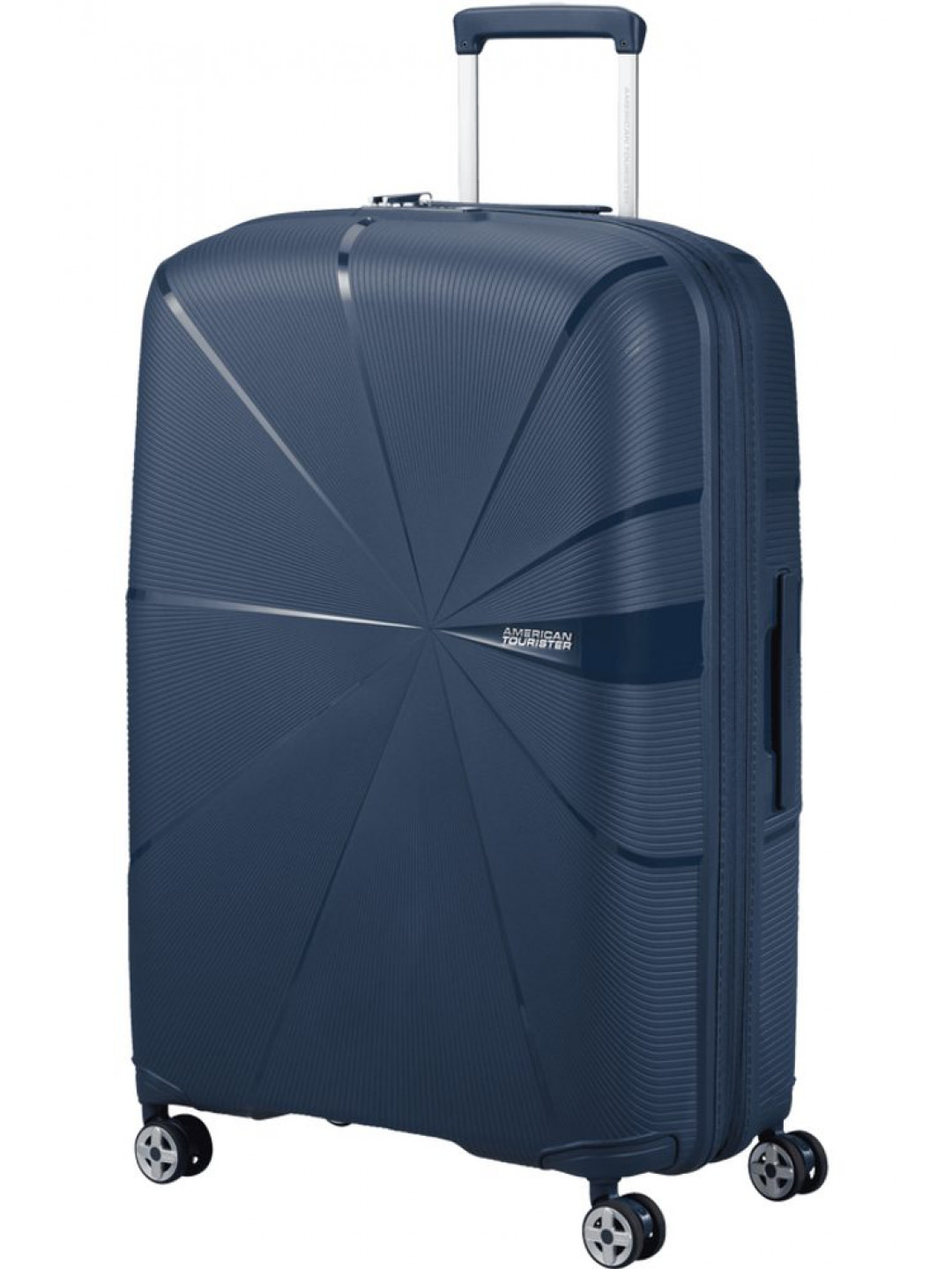 American Tourister Skořepinový cestovní kufr StarVibe L EXP 100 106 l – tmavě modrá