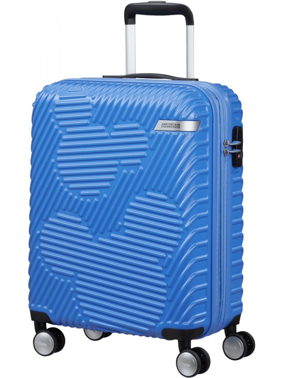 American Tourister Kabinový cestovní kufr Mickey Cloud S EXP 38 45 l – modrá
