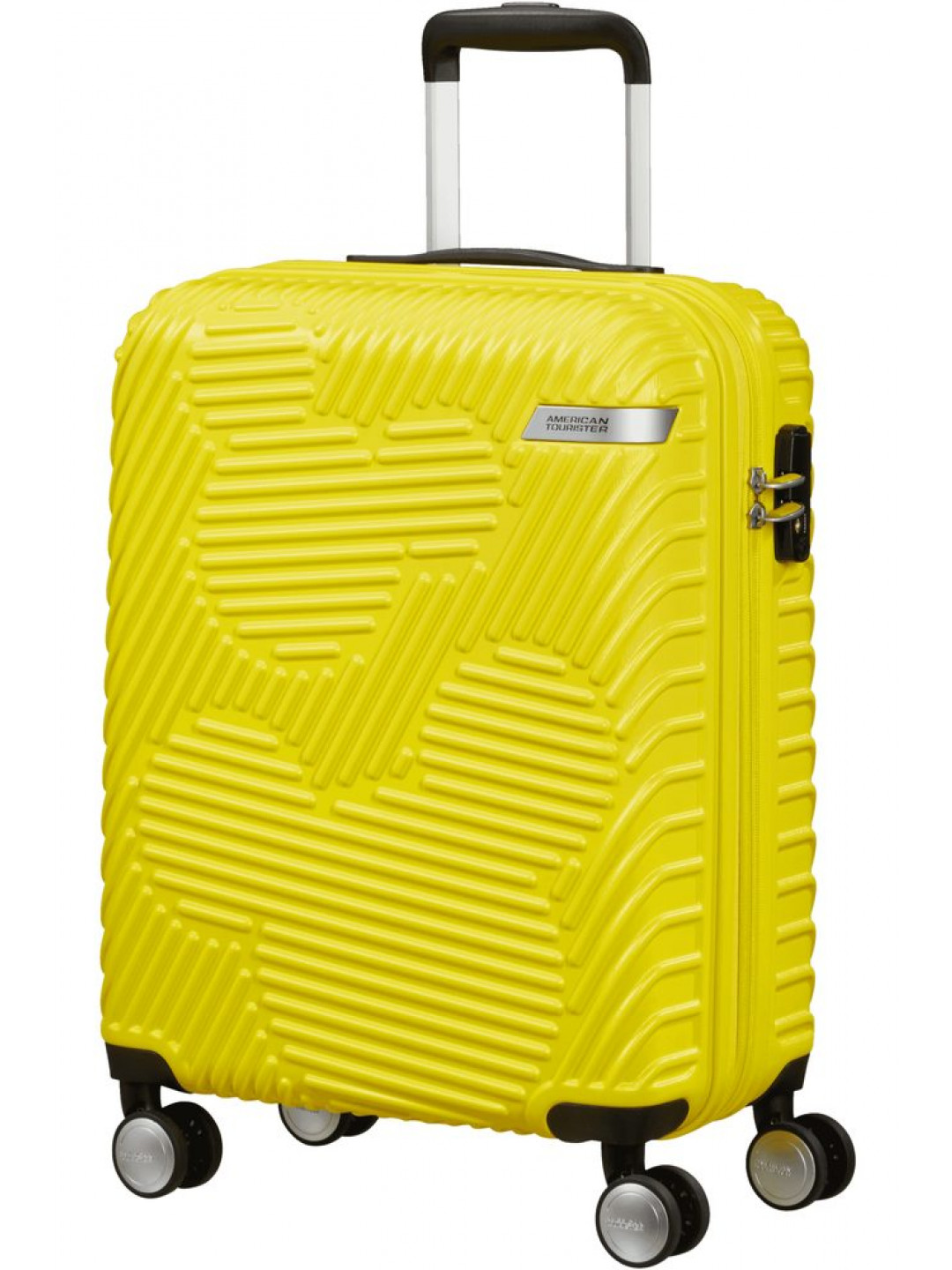 American Tourister Kabinový cestovní kufr Mickey Cloud S EXP 38 45 l – žlutá